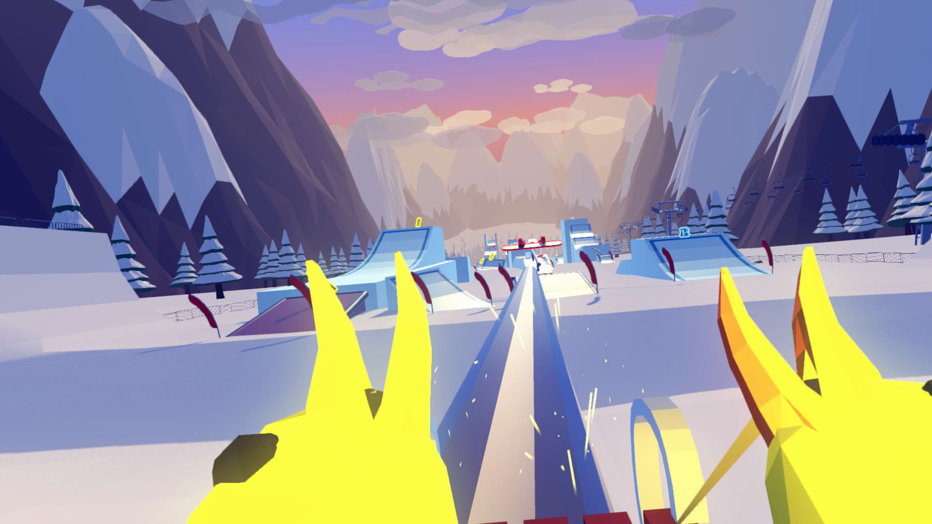 Screenshot for Totally Realistic Sledding VR