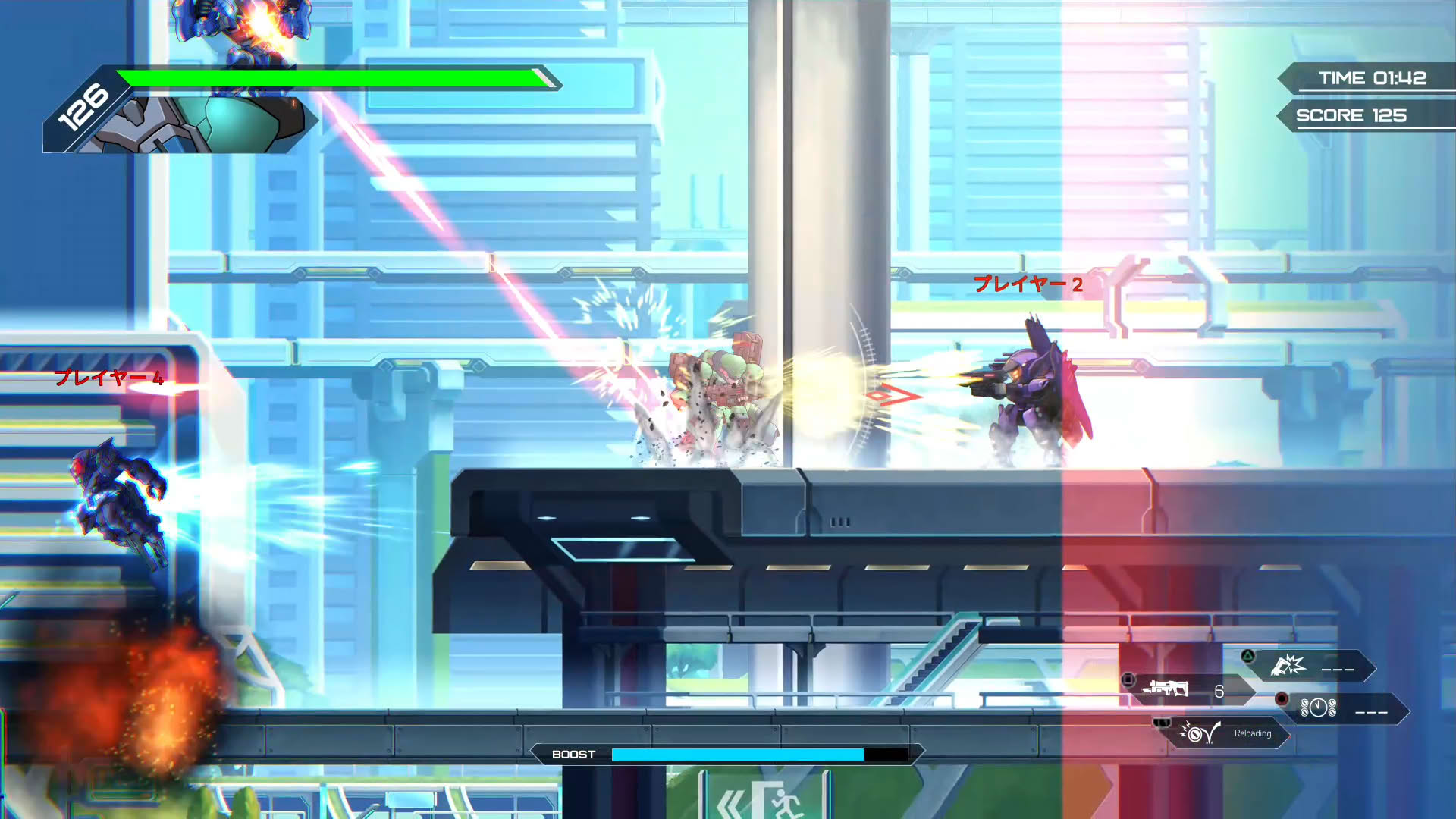 Screenshot for Hardcore Mecha