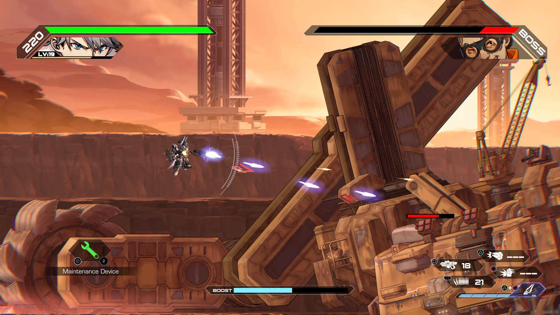 Screenshot for Hardcore Mecha