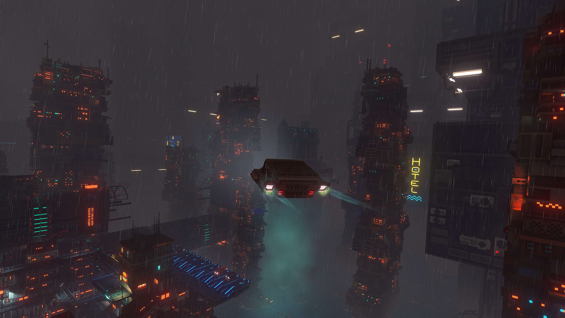 Screenshot for Cloudpunk