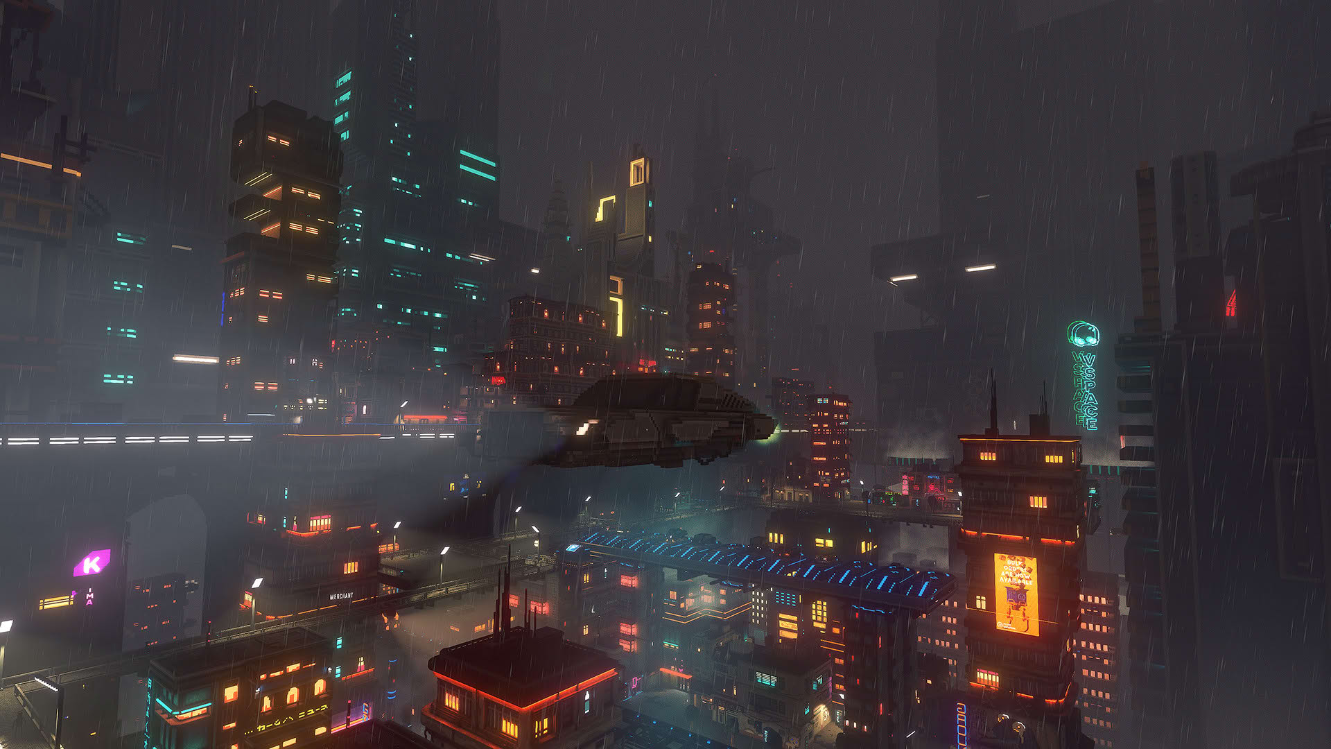 Screenshot for Cloudpunk