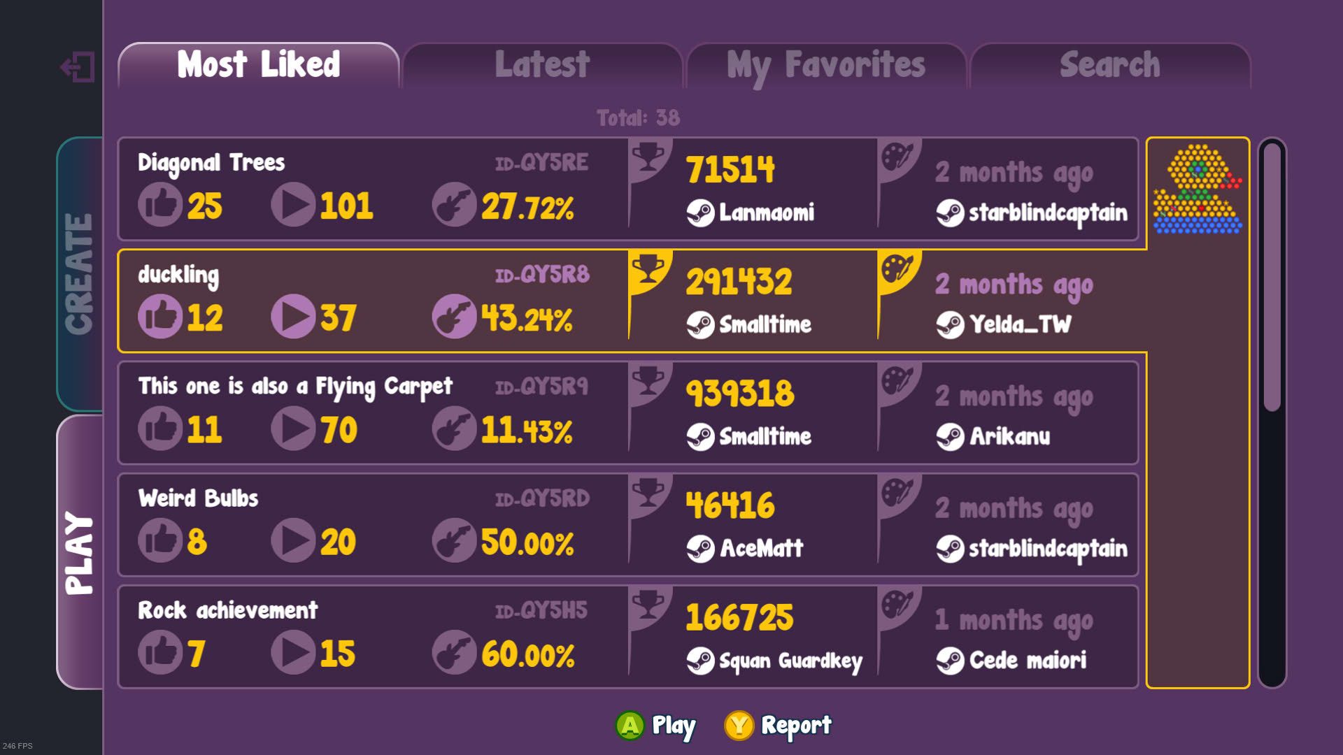 Screenshot for Doughlings: Arcade