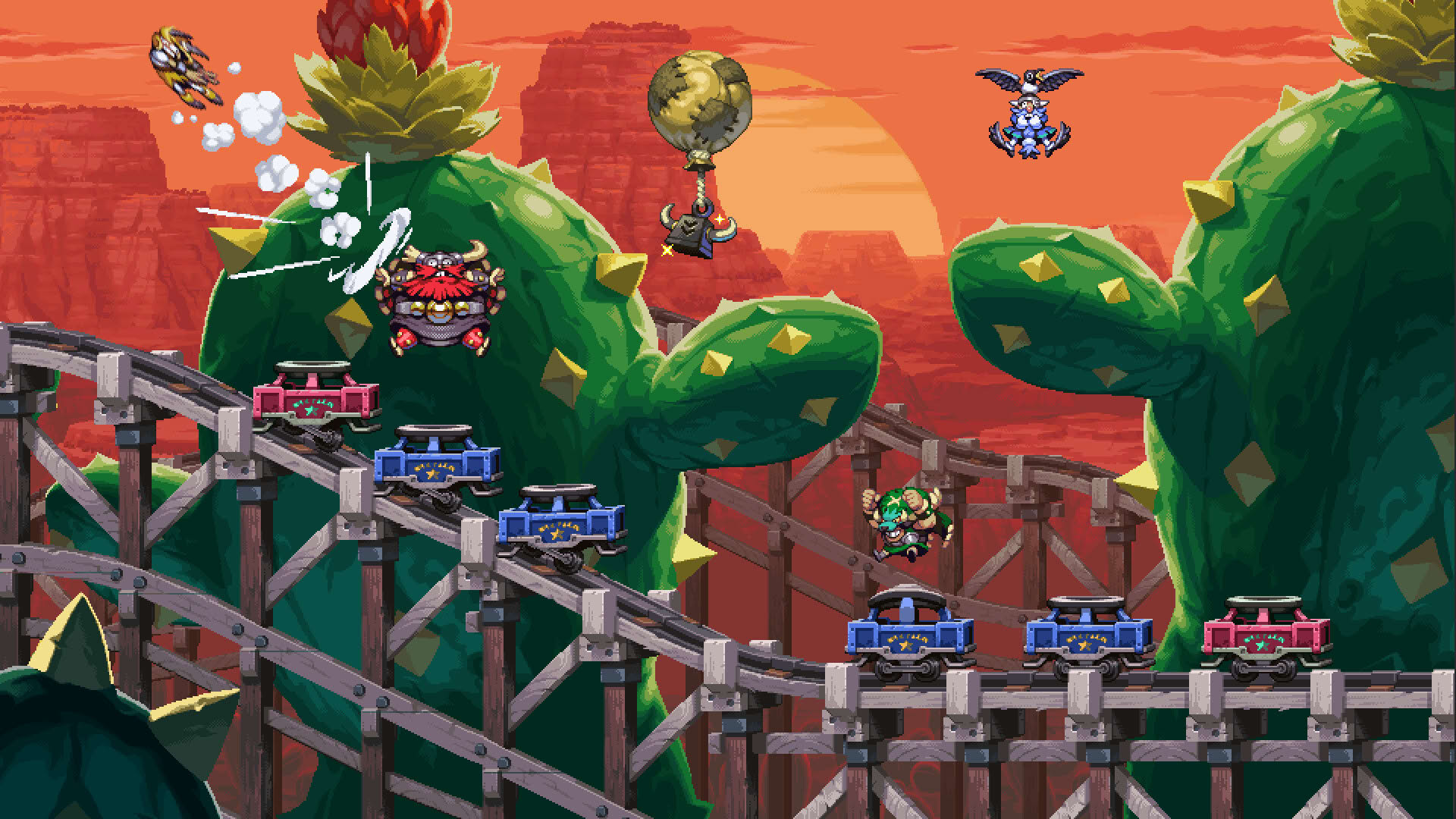 Screenshot for Vikings on Trampolines