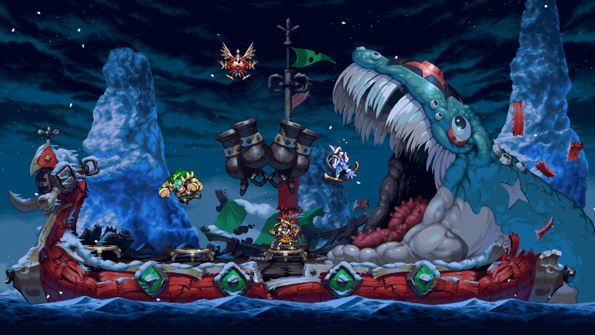 Screenshot for Vikings on Trampolines