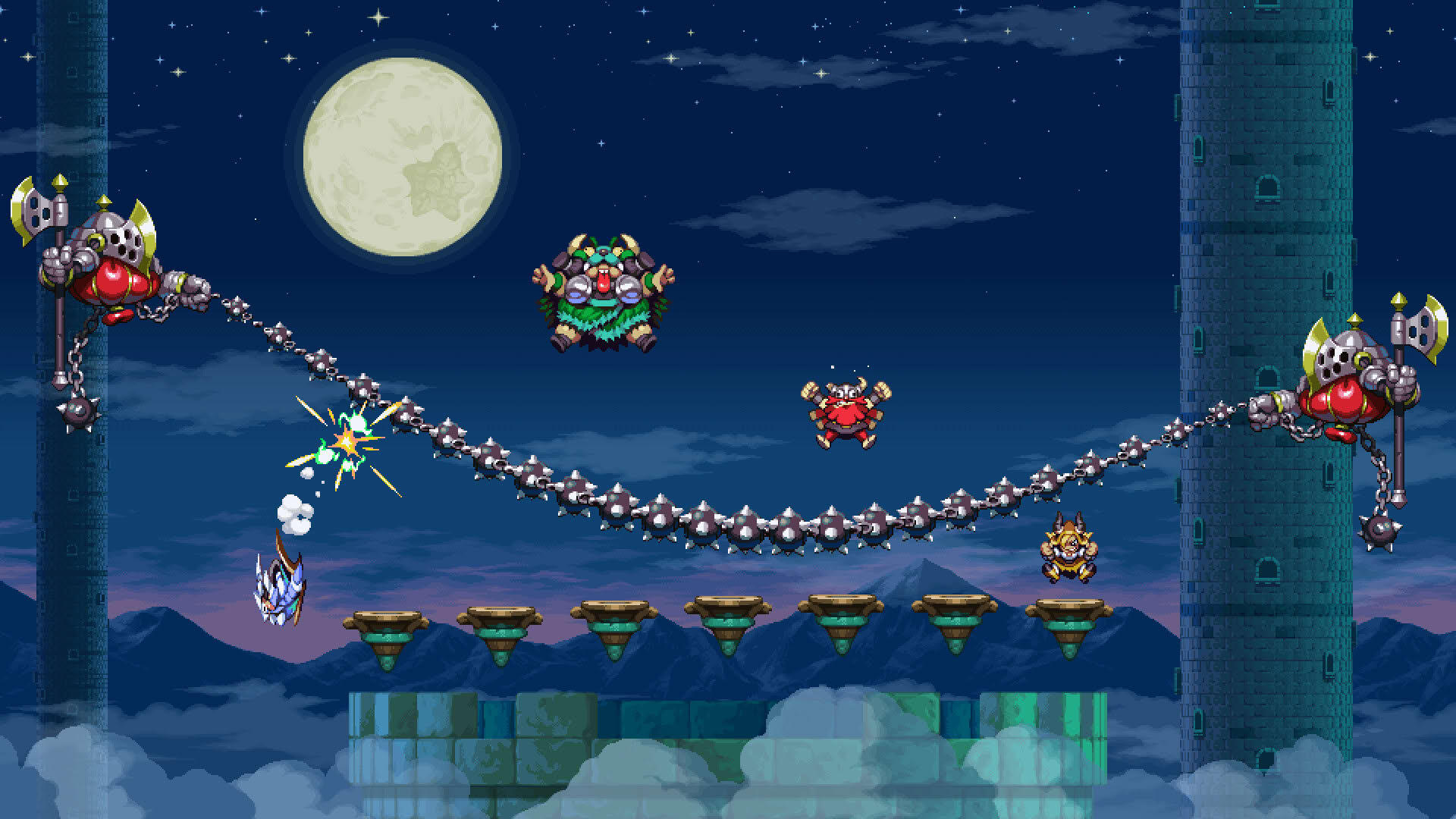 Screenshot for Vikings on Trampolines