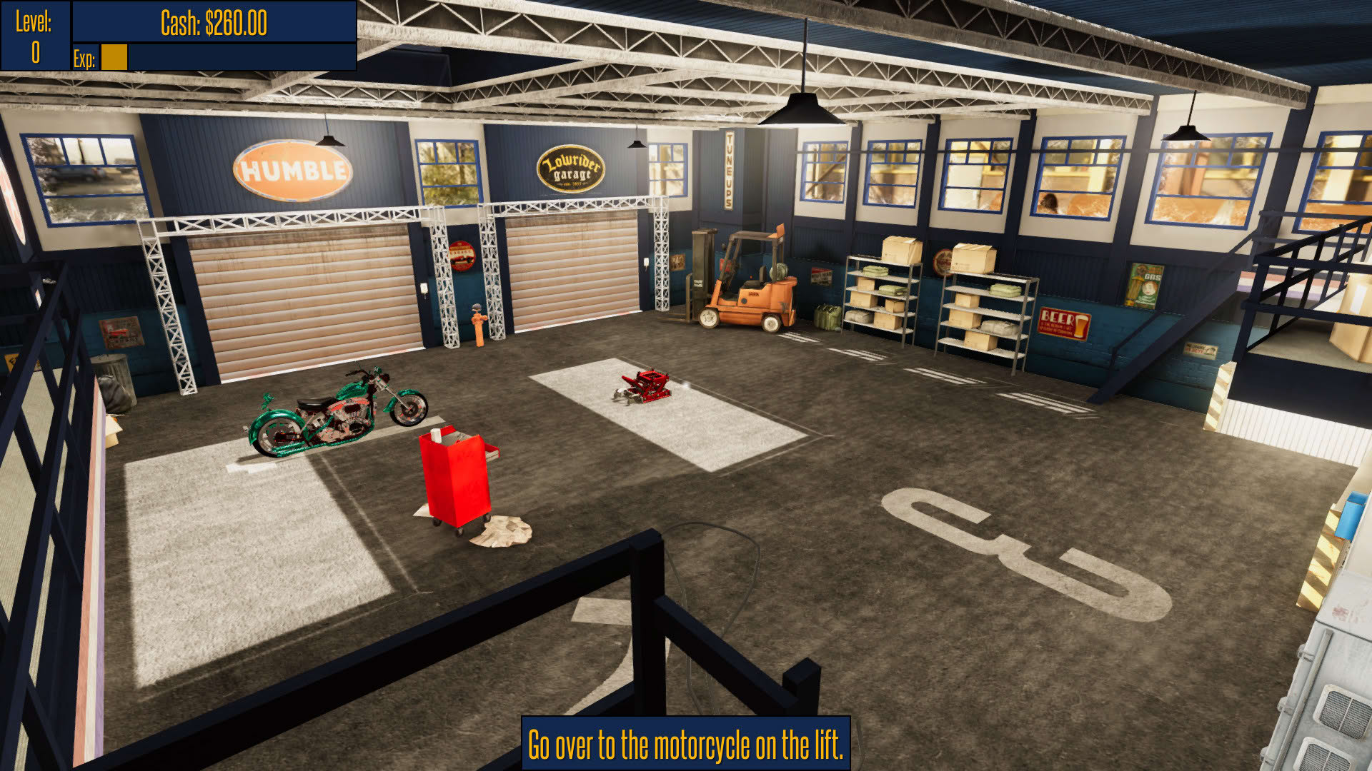 Screenshot for Motorbike Garage Mechanic Simulator