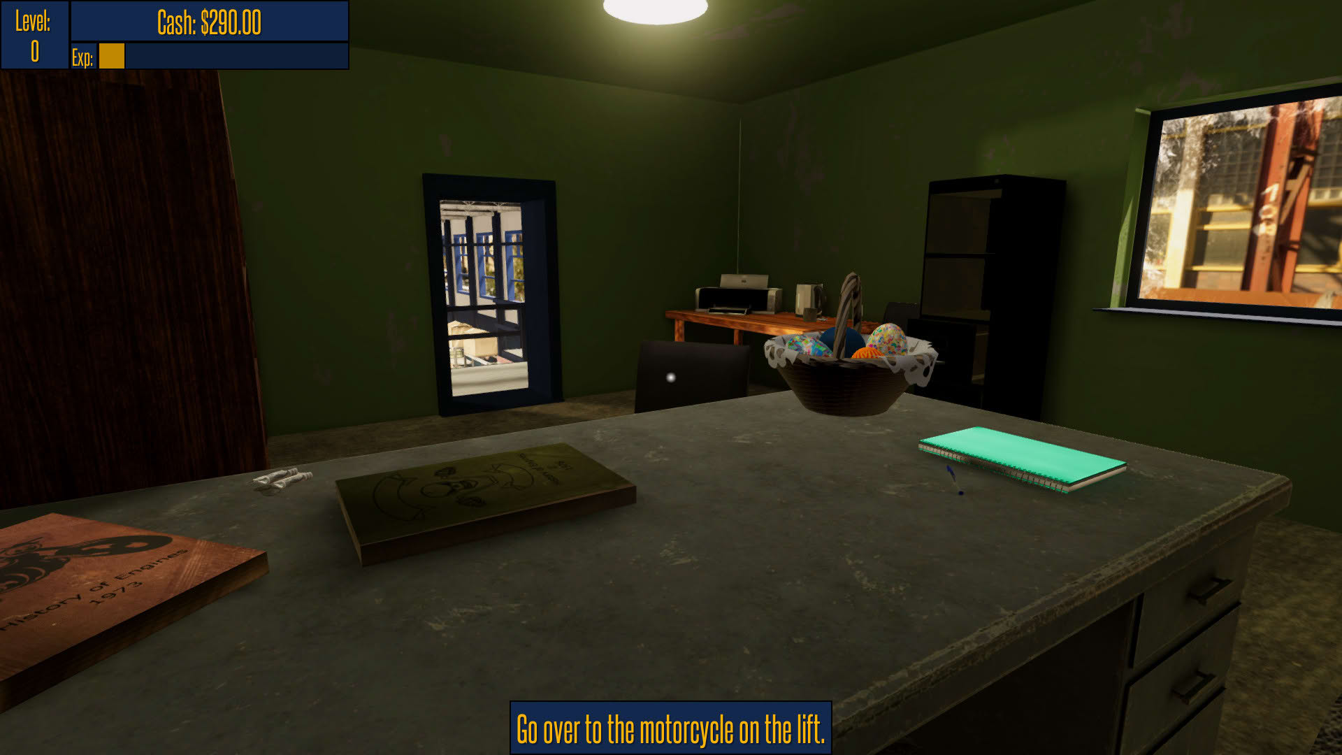 Screenshot for Motorbike Garage Mechanic Simulator