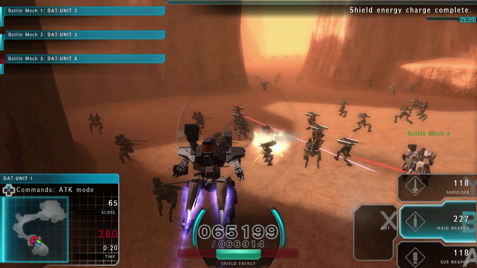 Screenshot for Assault Gunners HD Edition