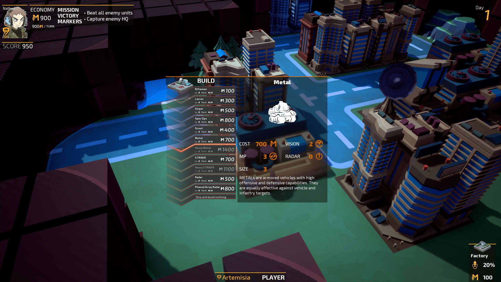 Screenshot for Tiny Metal