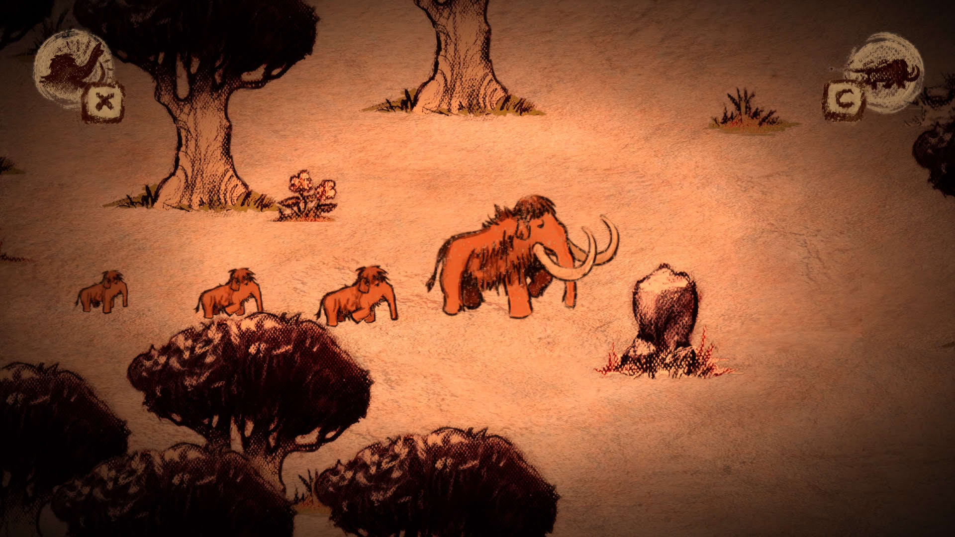 Screenshot for The Mammoth: A Cave Painting