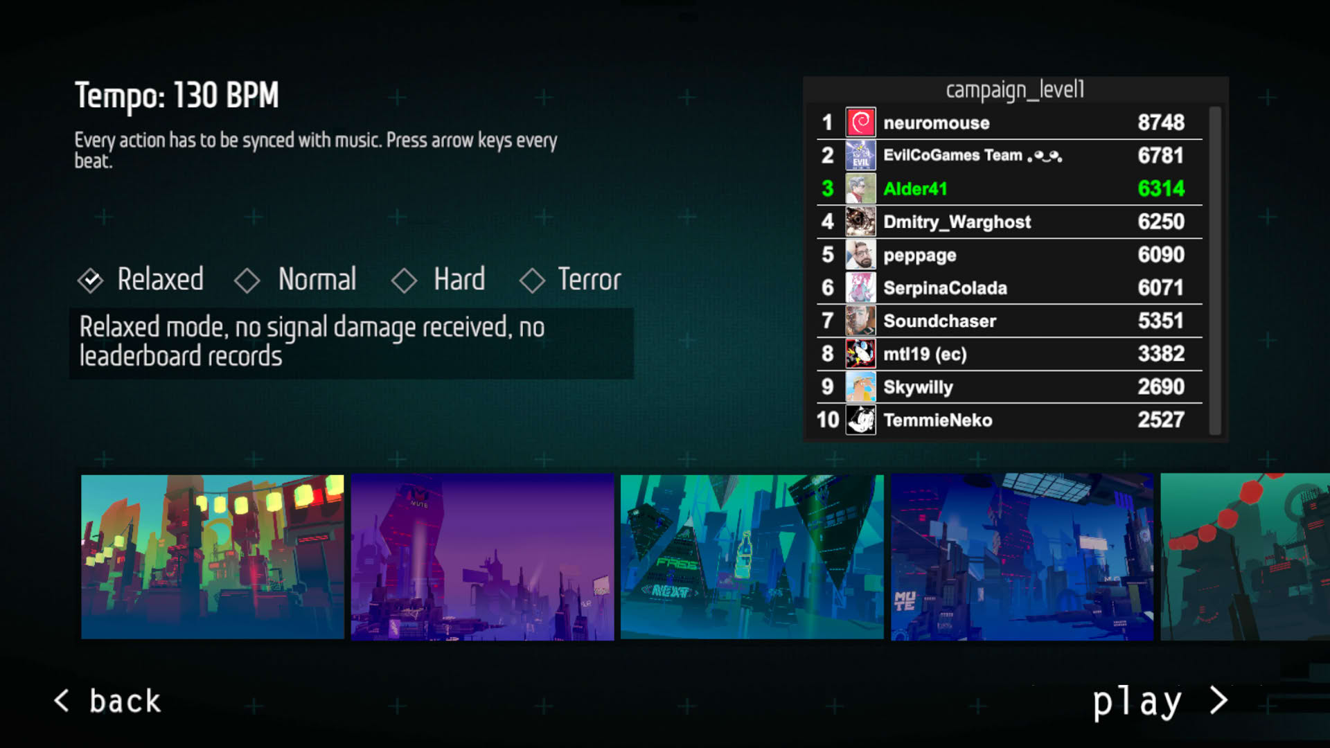 Screenshot for Terrorhythm