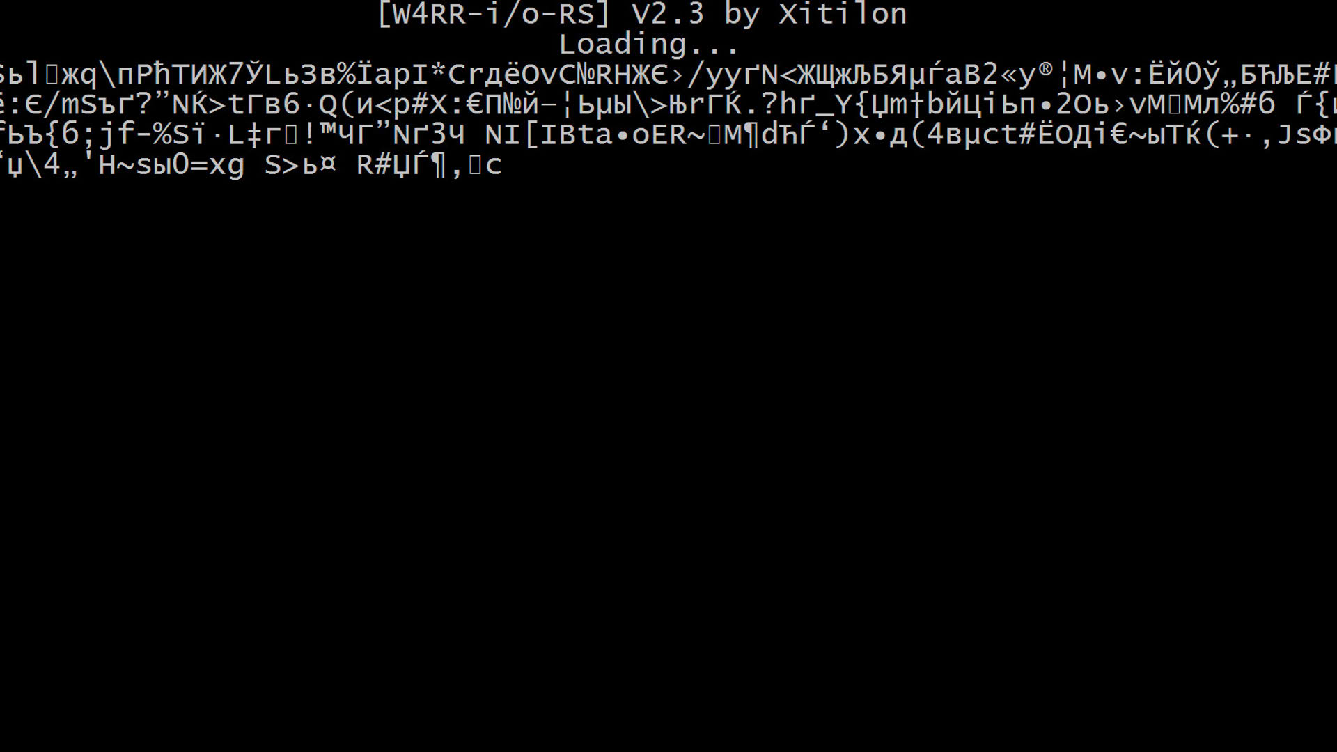 Screenshot for W4RR-i/o-RS