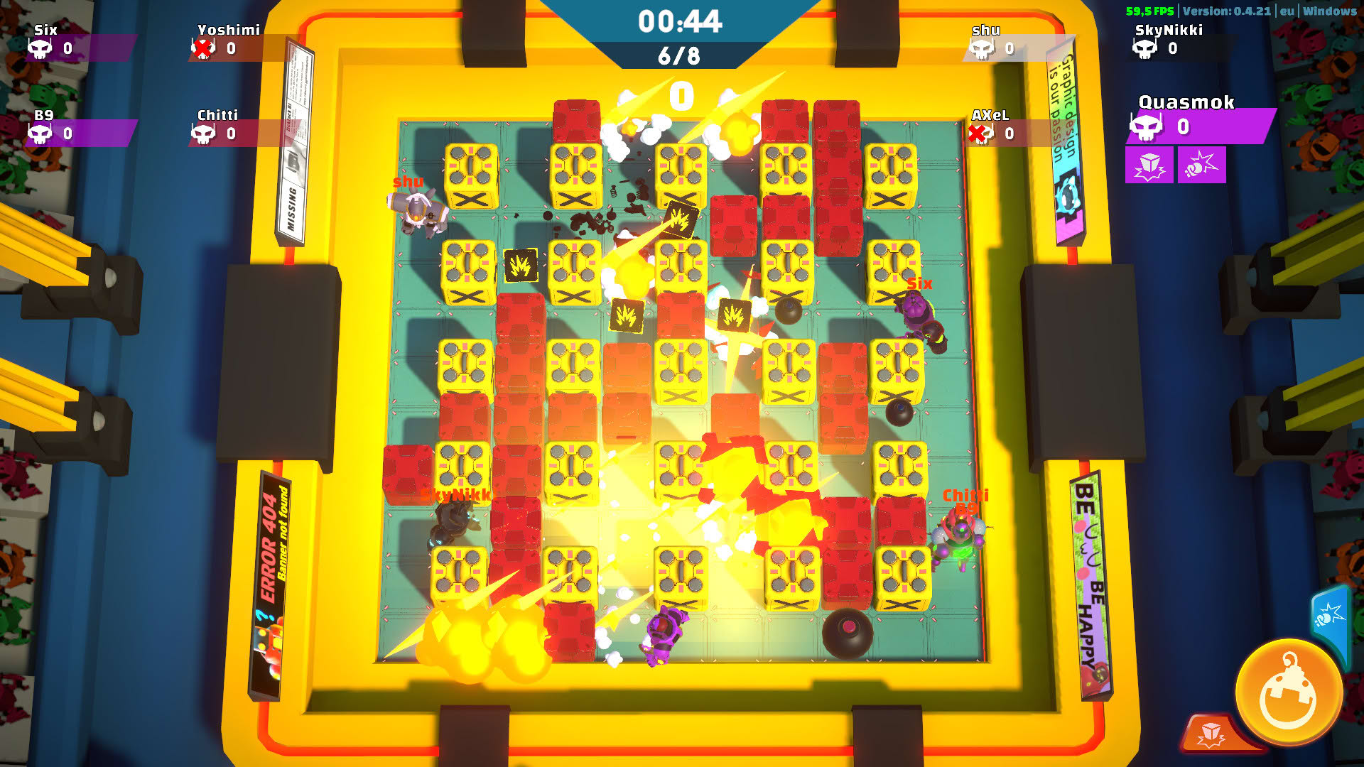 Screenshot for Bomb Bots Arena