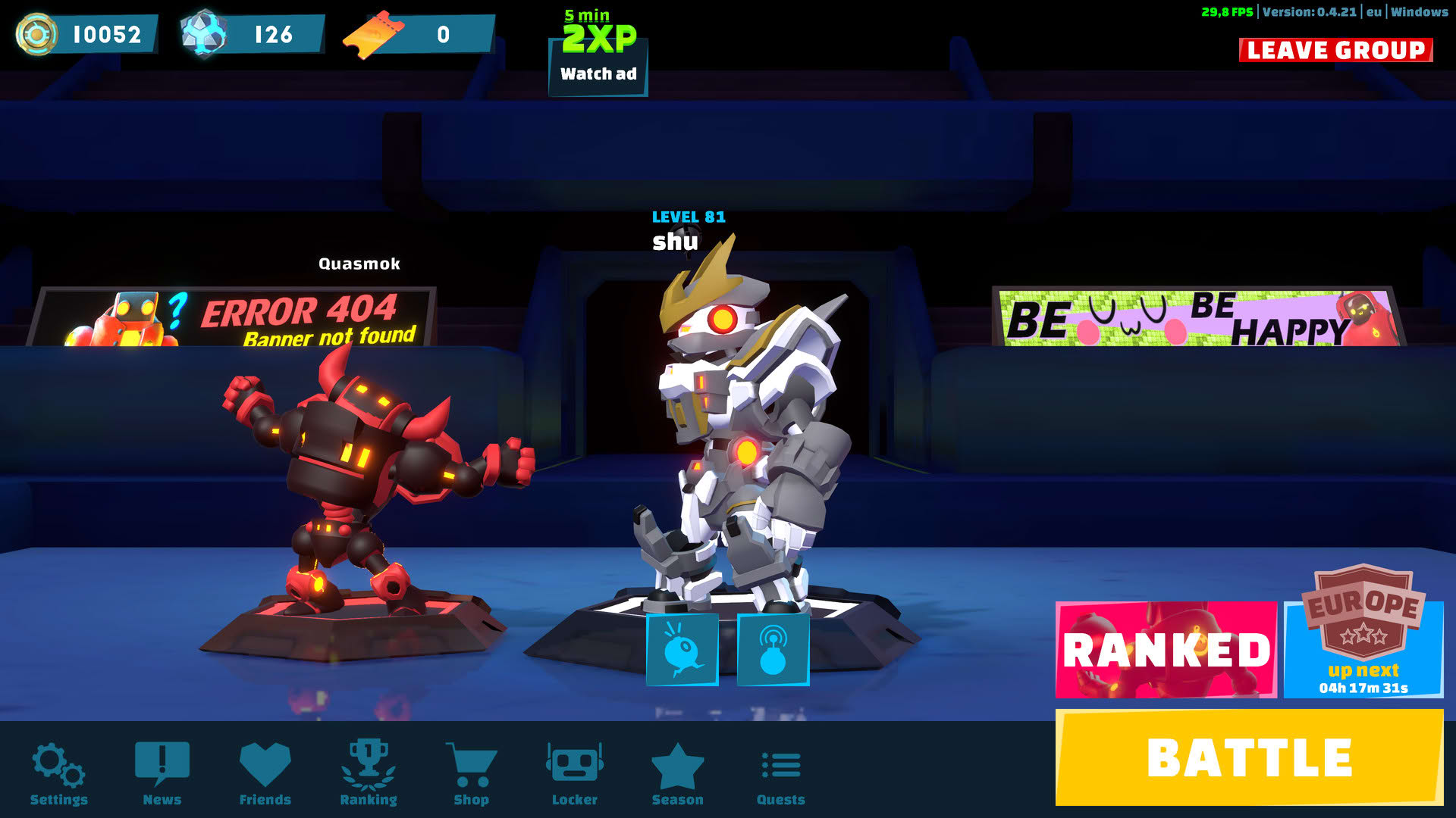 Screenshot for Bomb Bots Arena