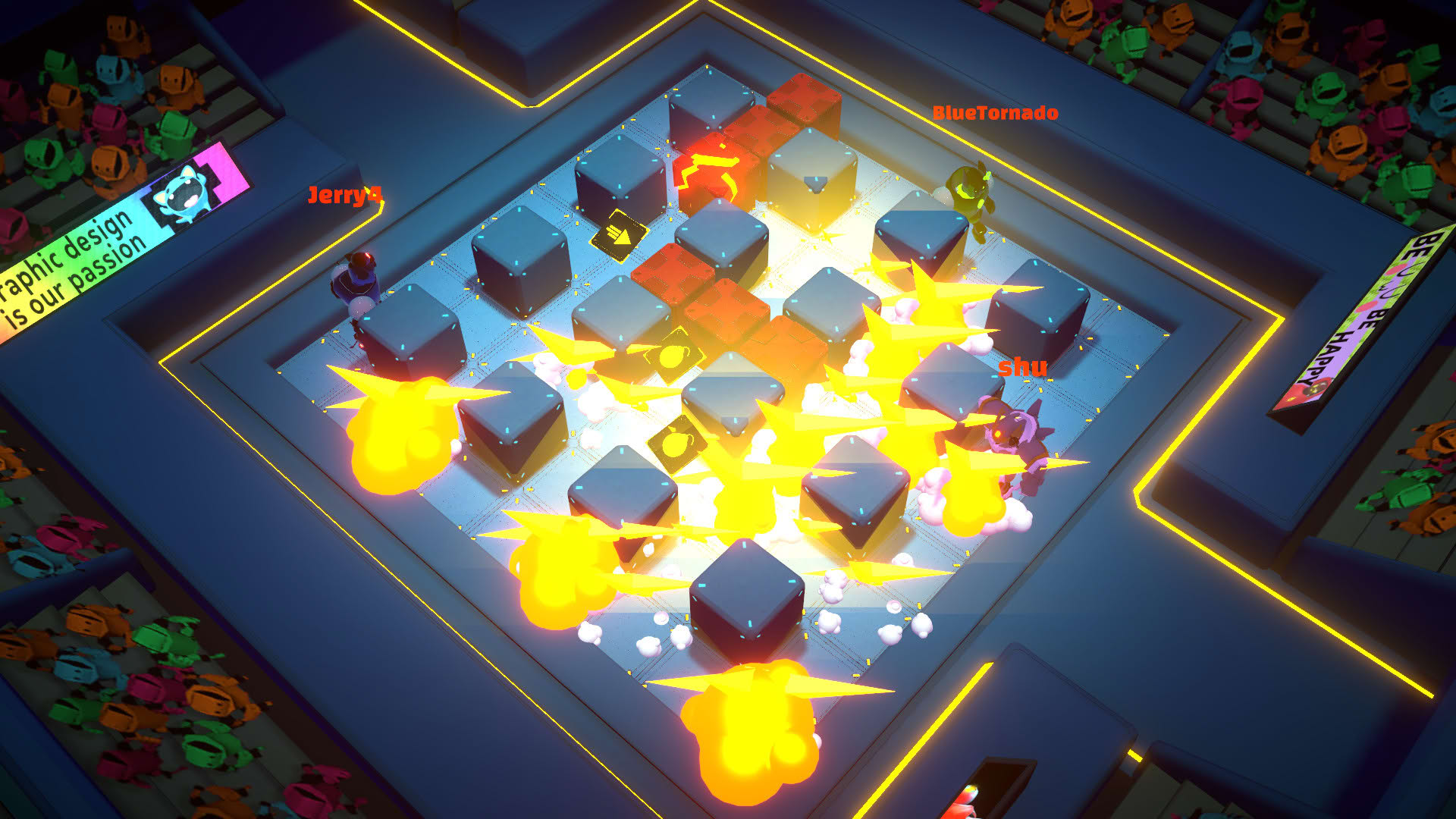 Screenshot for Bomb Bots Arena