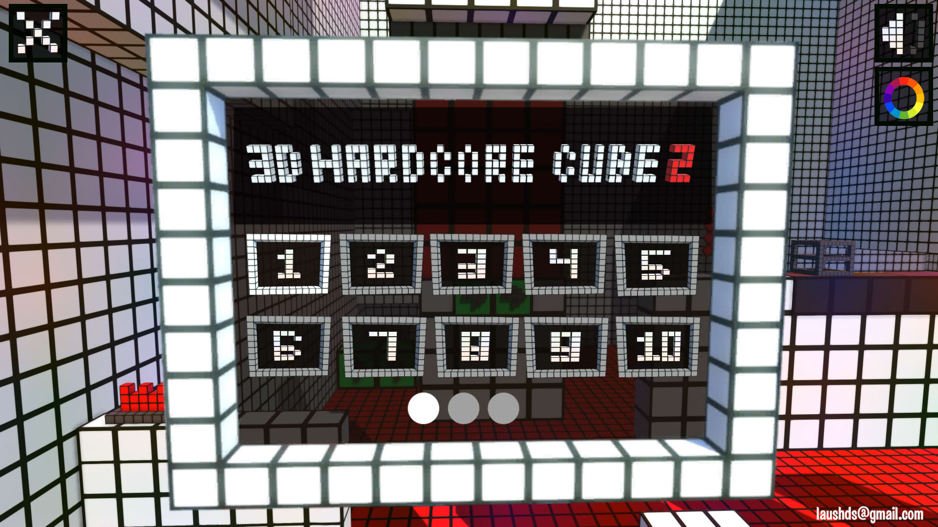 Screenshot for 3D Hardcore Cube 2