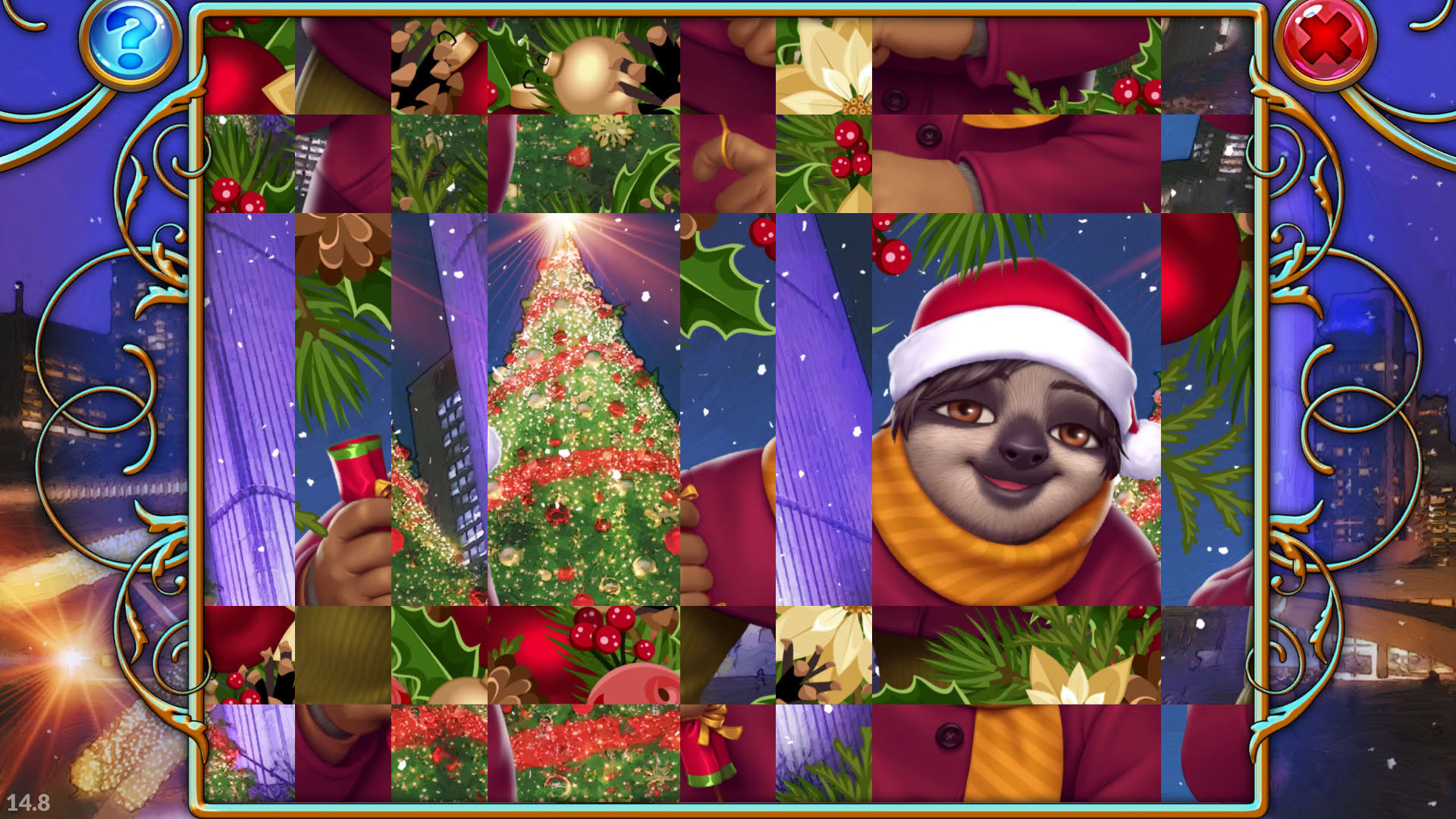 Screenshot for Travel Mosaics 6: Christmas Around the World