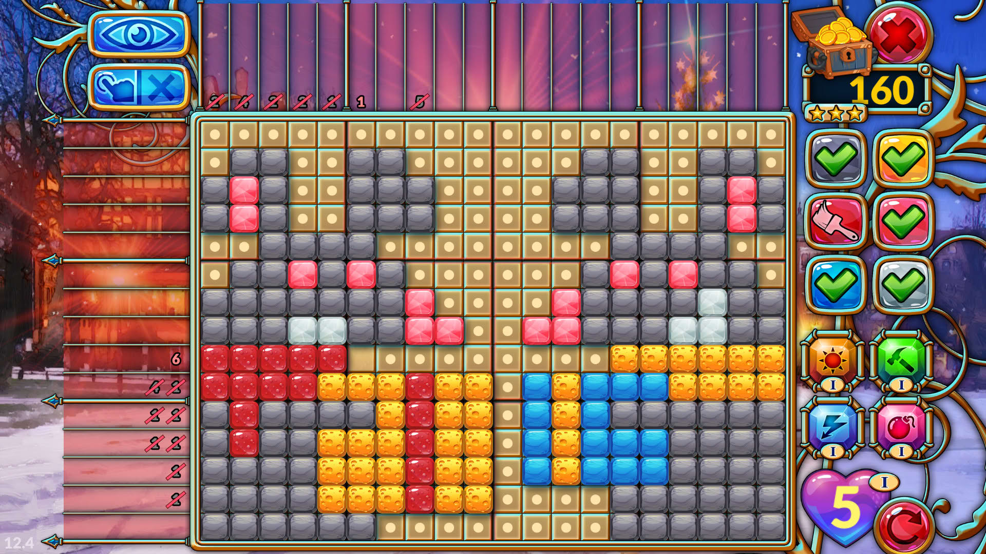 Screenshot for Travel Mosaics 6: Christmas Around the World