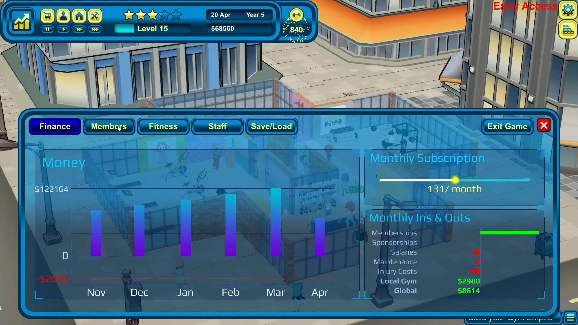 Screenshot for Gym Empire