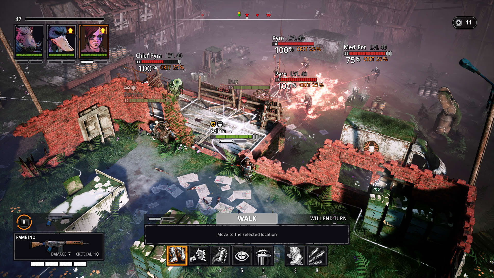 Screenshot for Mutant Year Zero: Road to Eden