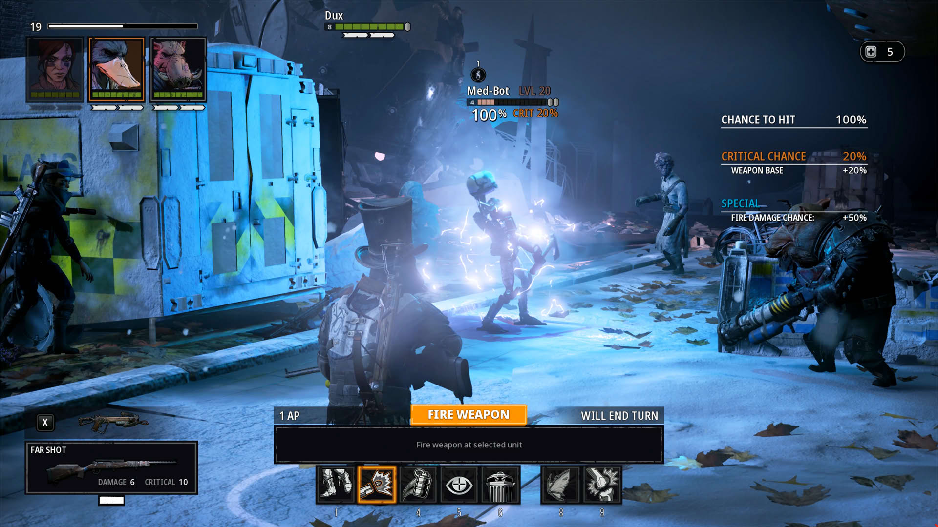 Screenshot for Mutant Year Zero: Road to Eden