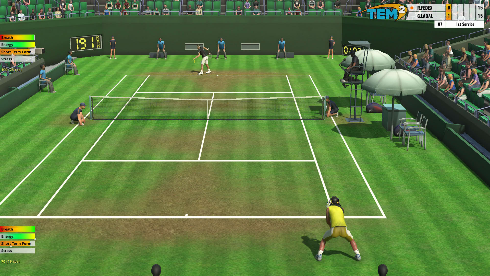Screenshot for Tennis Elbow Manager 2