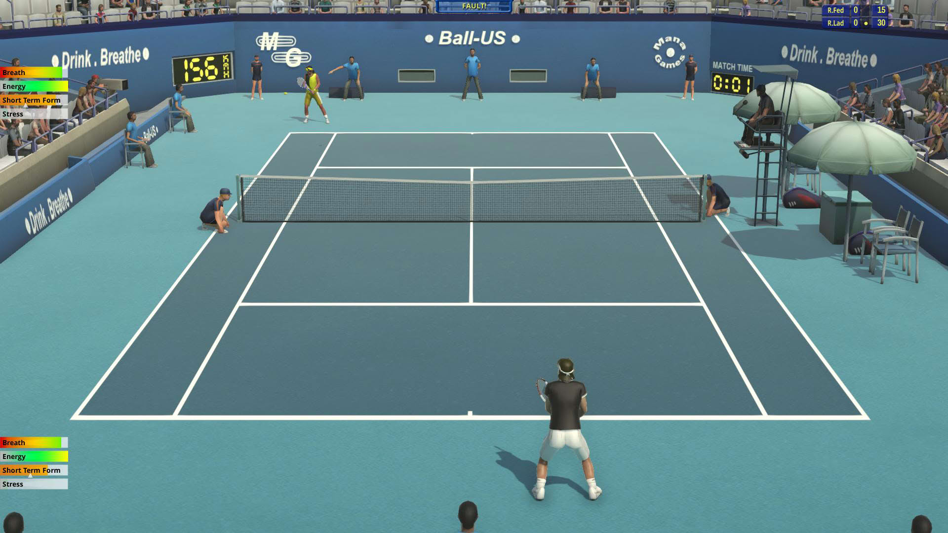 Screenshot for Tennis Elbow Manager 2