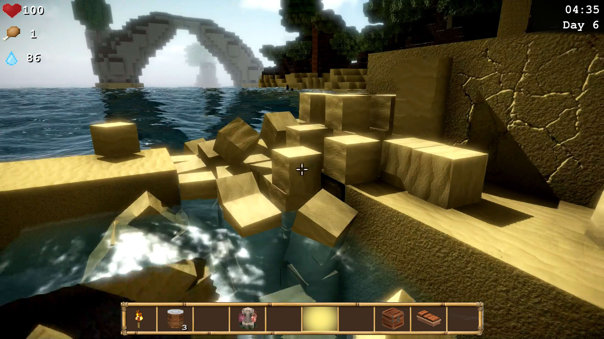 Screenshot for Cube Life: Island Survival