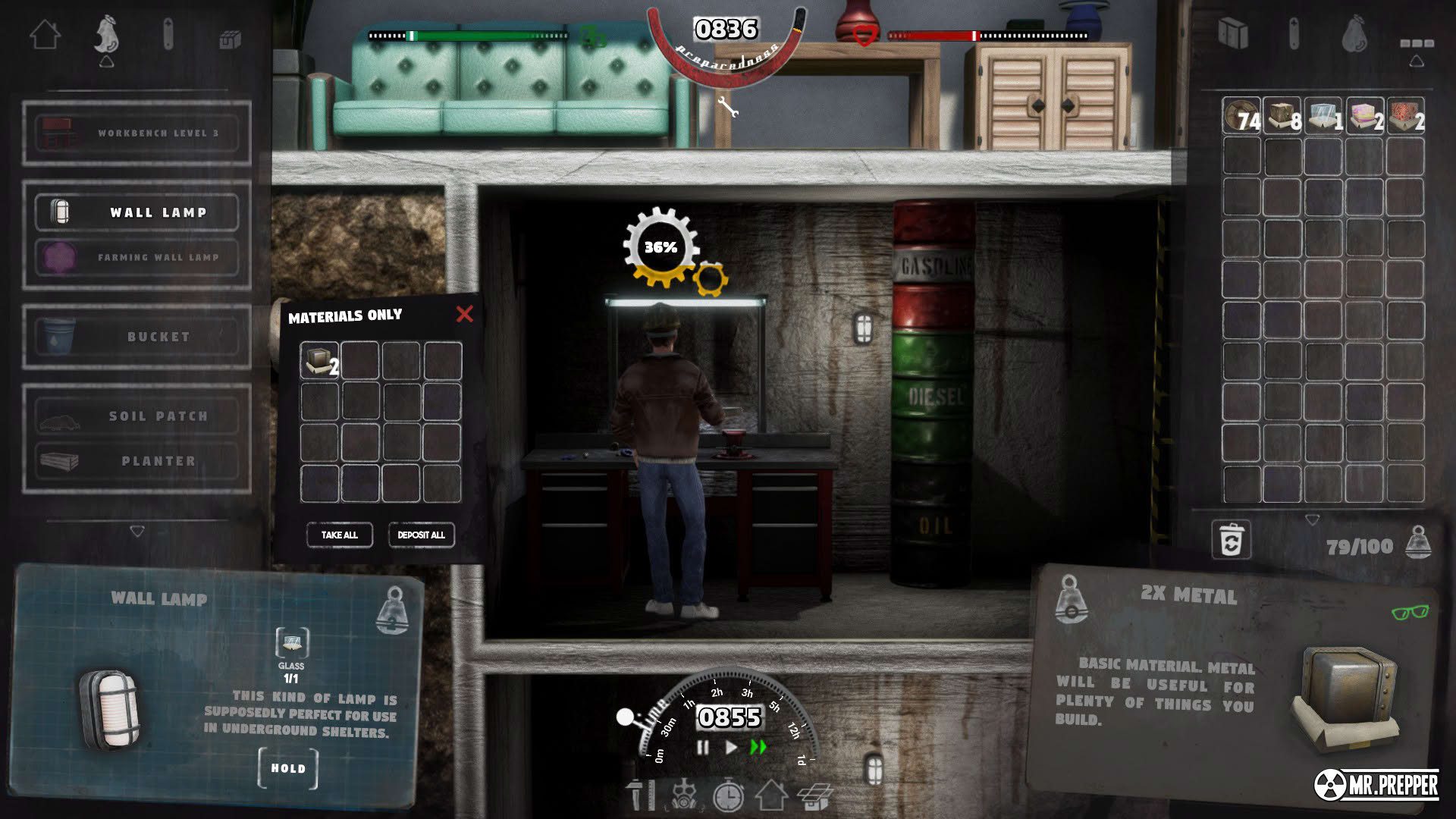 Screenshot for Mr. Prepper