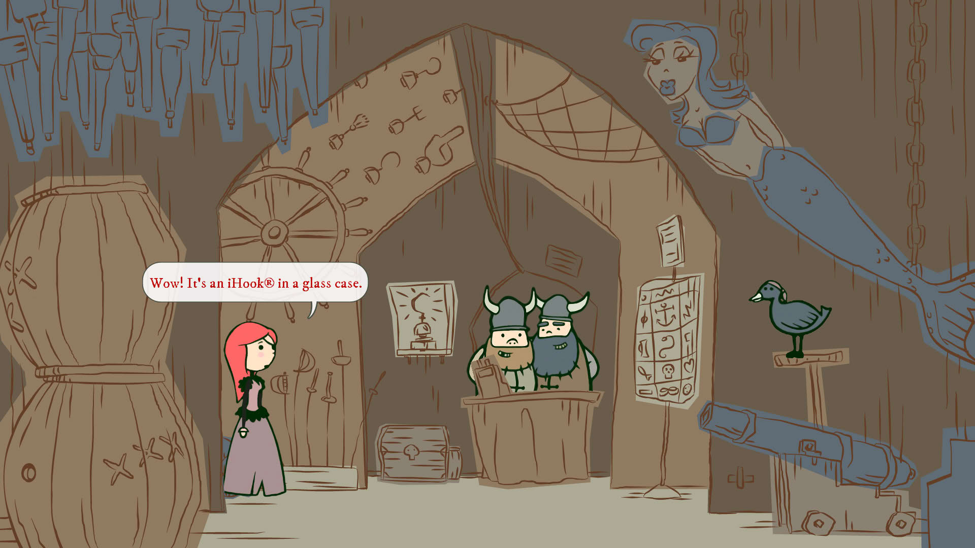 Screenshot for Nelly Cootalot: Spoonbeaks Ahoy! HD