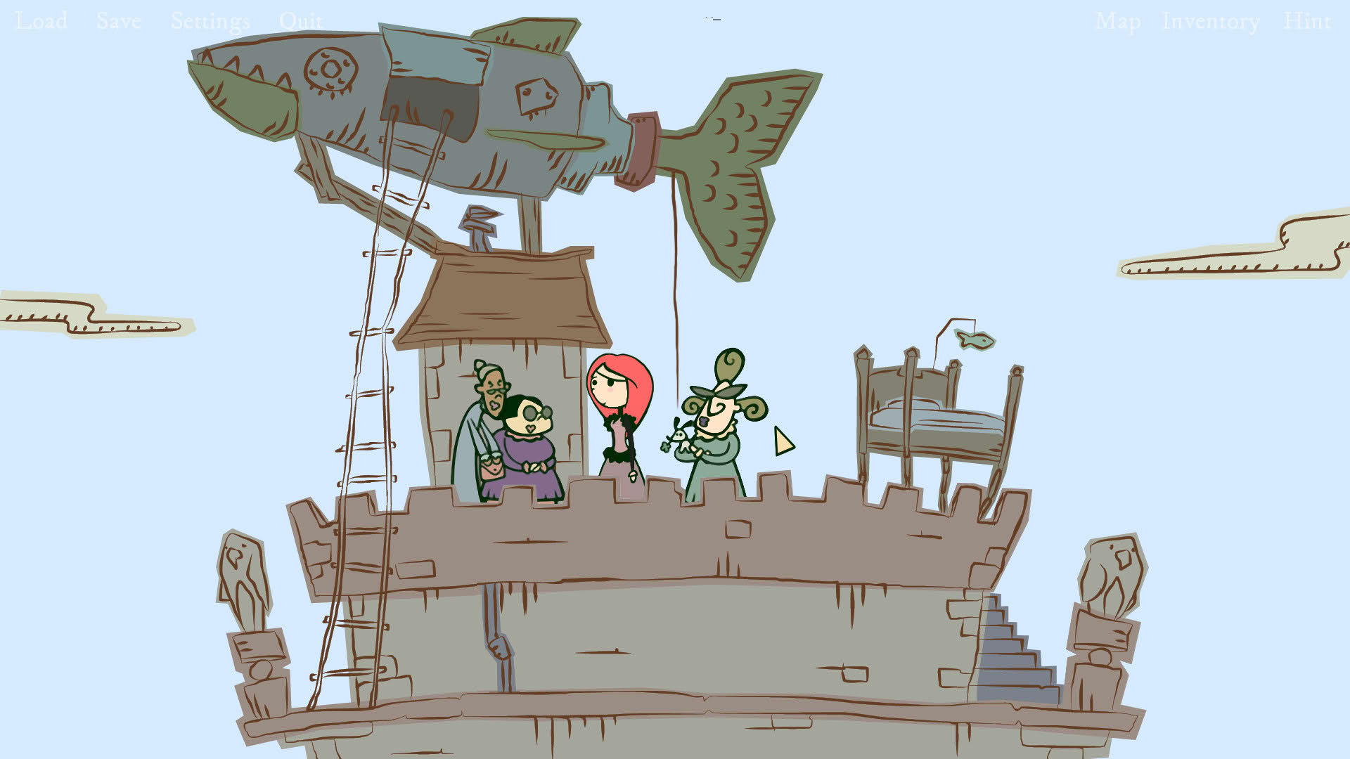 Screenshot for Nelly Cootalot: Spoonbeaks Ahoy! HD