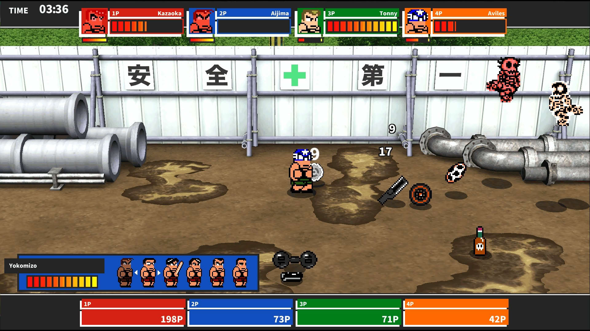 Screenshot for River City Melee Mach!!