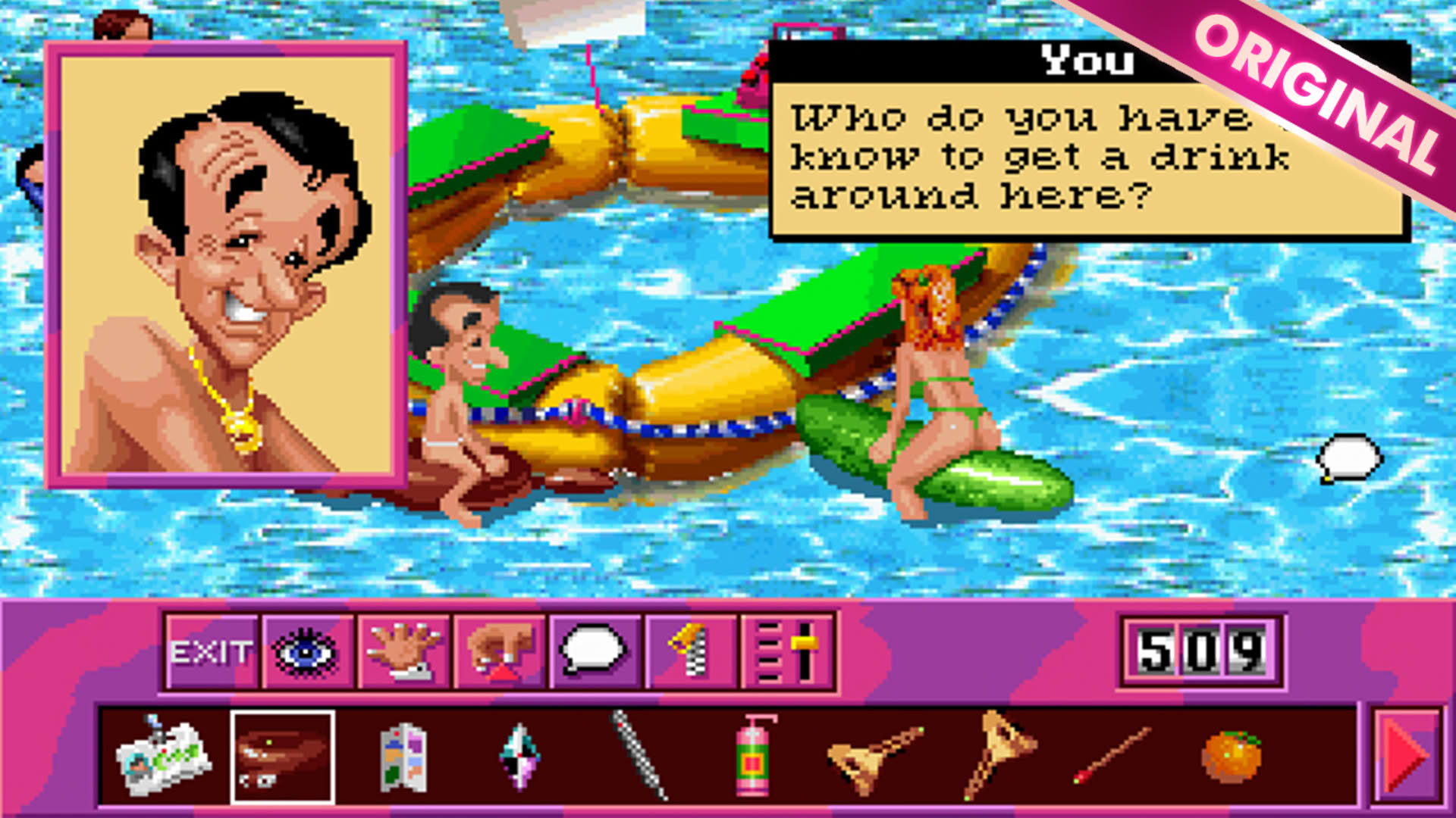 Screenshot for Leisure Suit Larry 6: Shape Up or Slip Out!