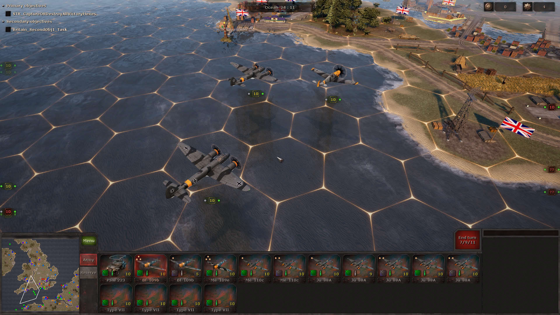Screenshot for Panzer Strategy