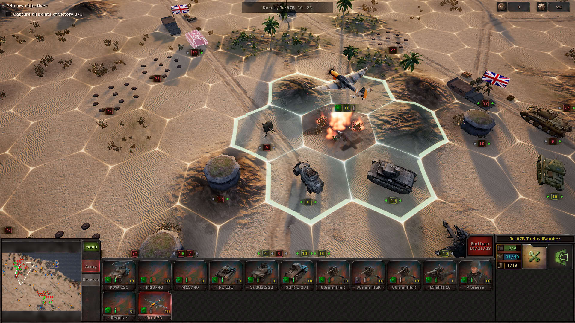 Screenshot for Panzer Strategy