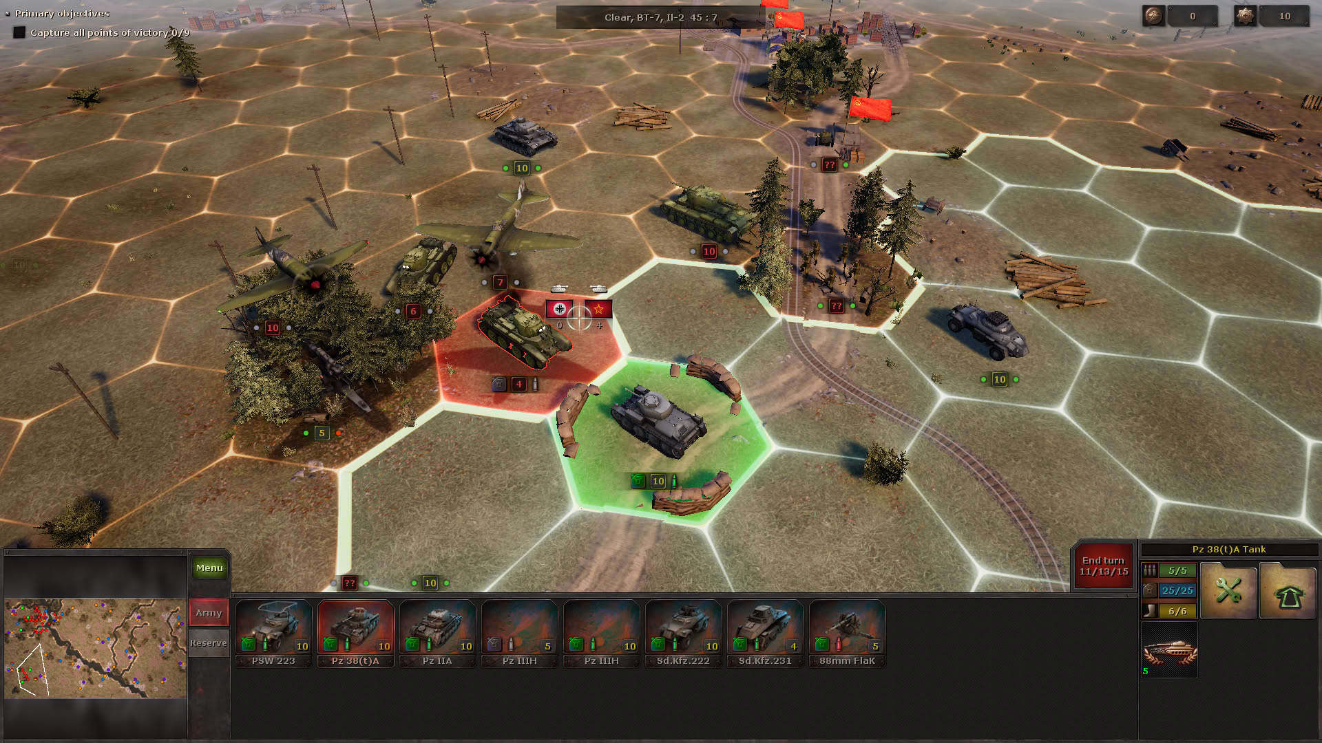 Screenshot for Panzer Strategy