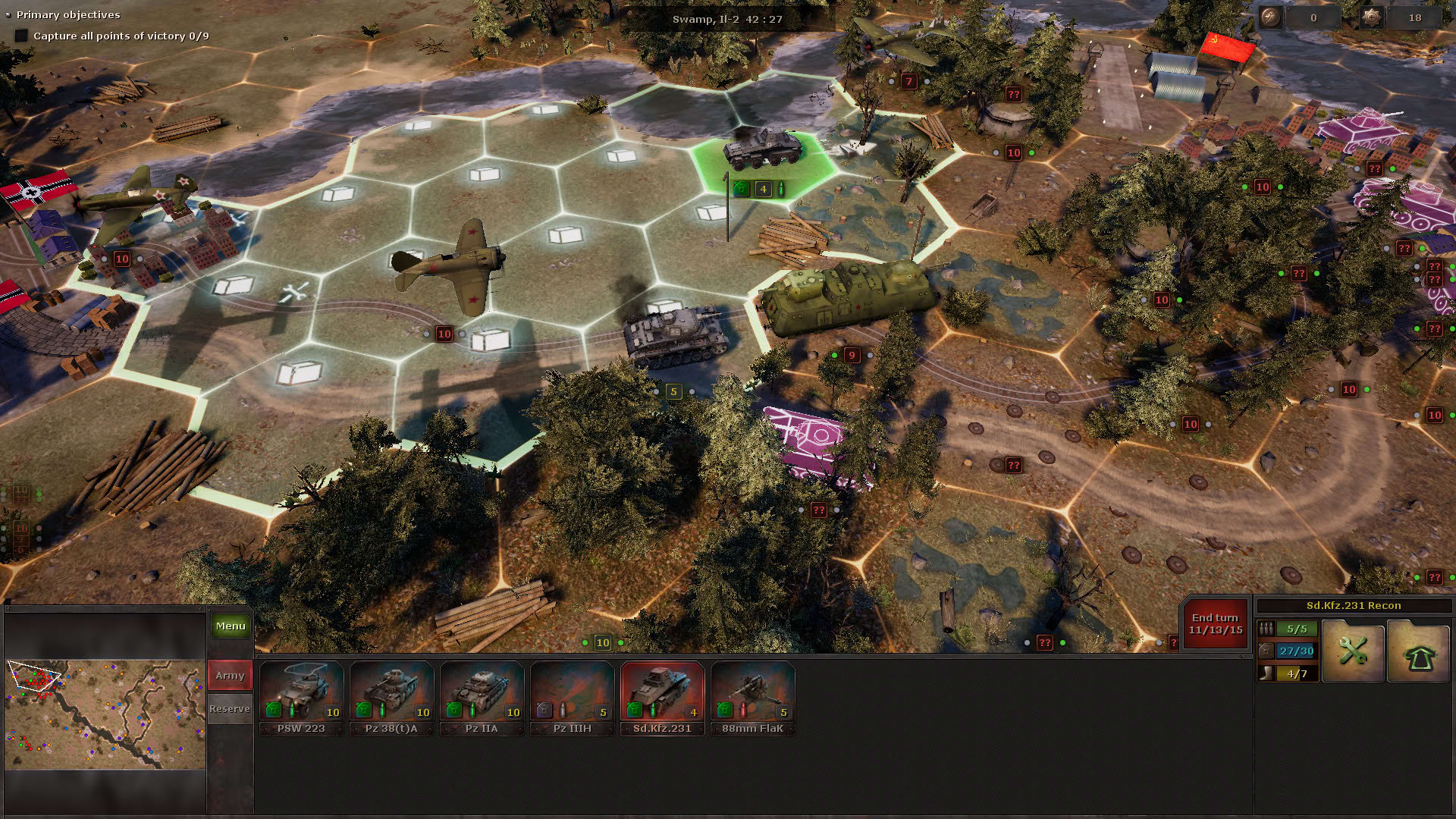 Screenshot for Panzer Strategy