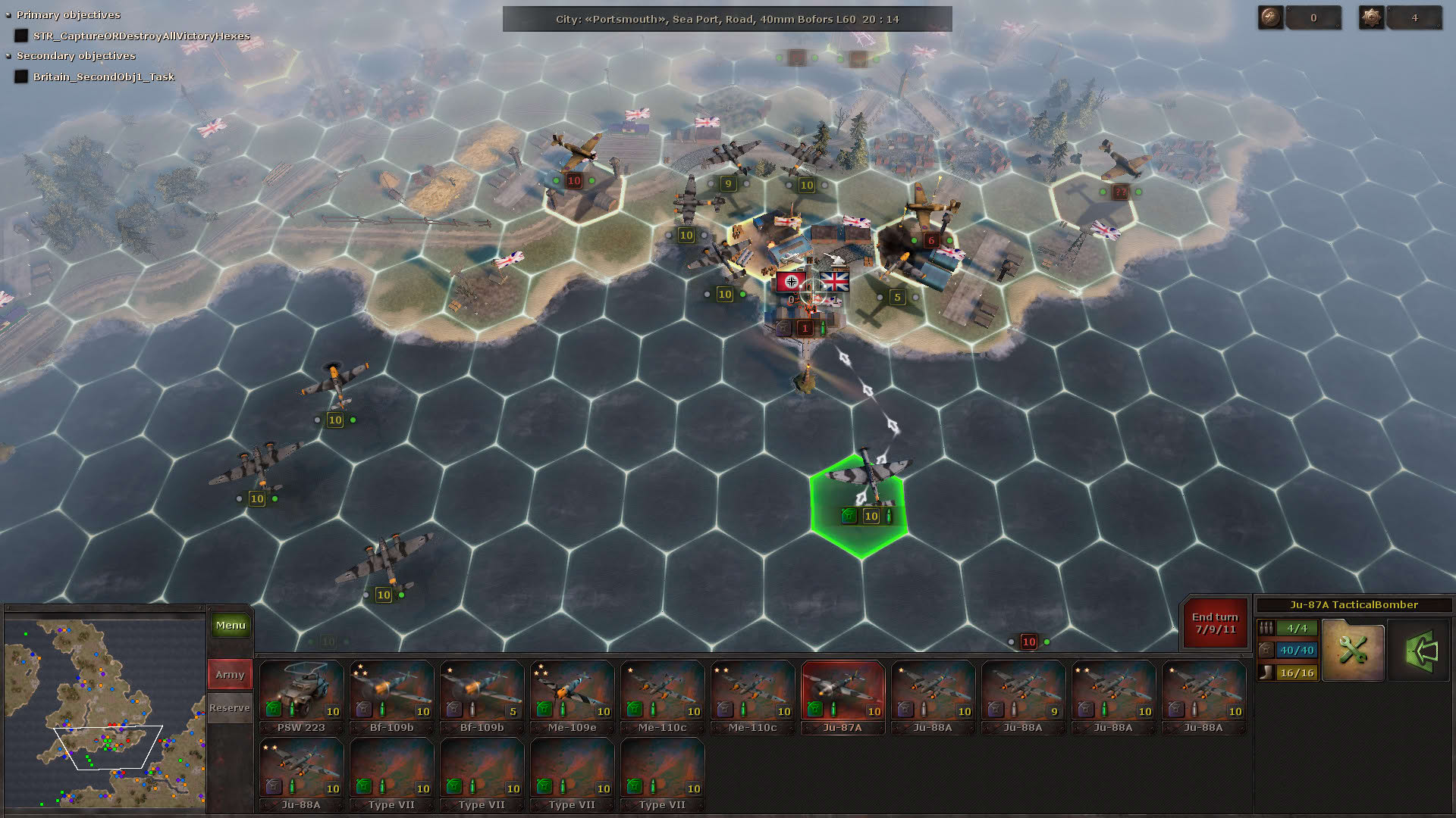 Screenshot for Panzer Strategy