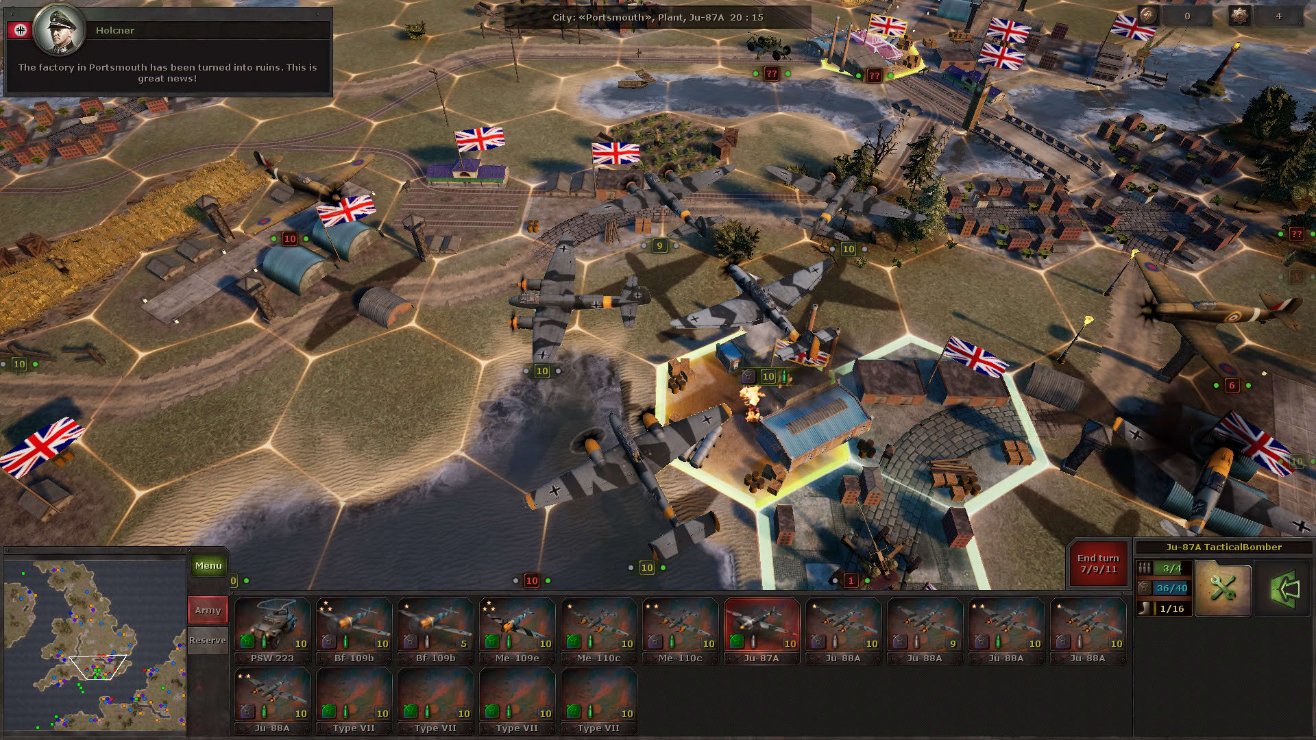 Screenshot for Panzer Strategy