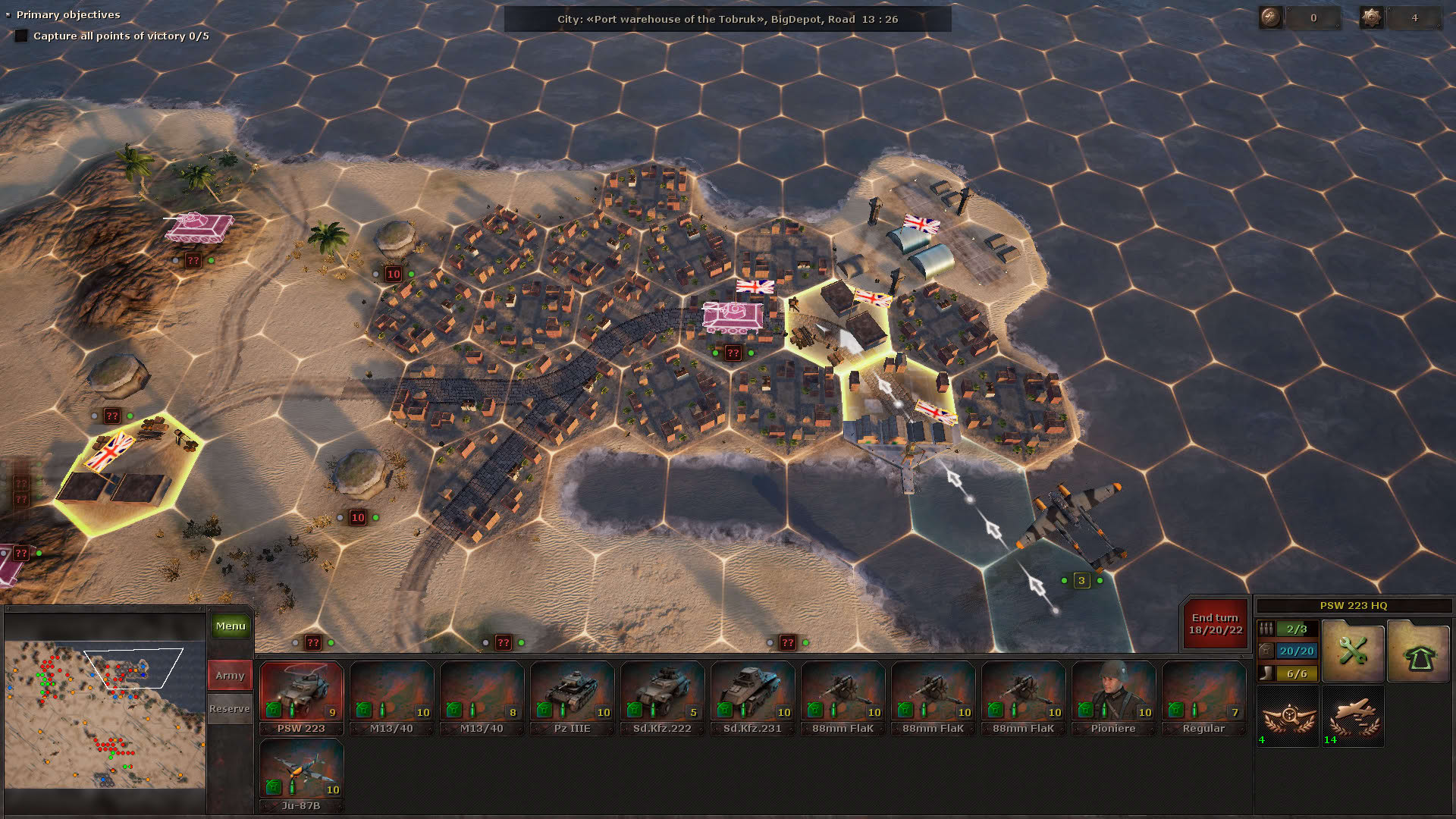 Screenshot for Panzer Strategy