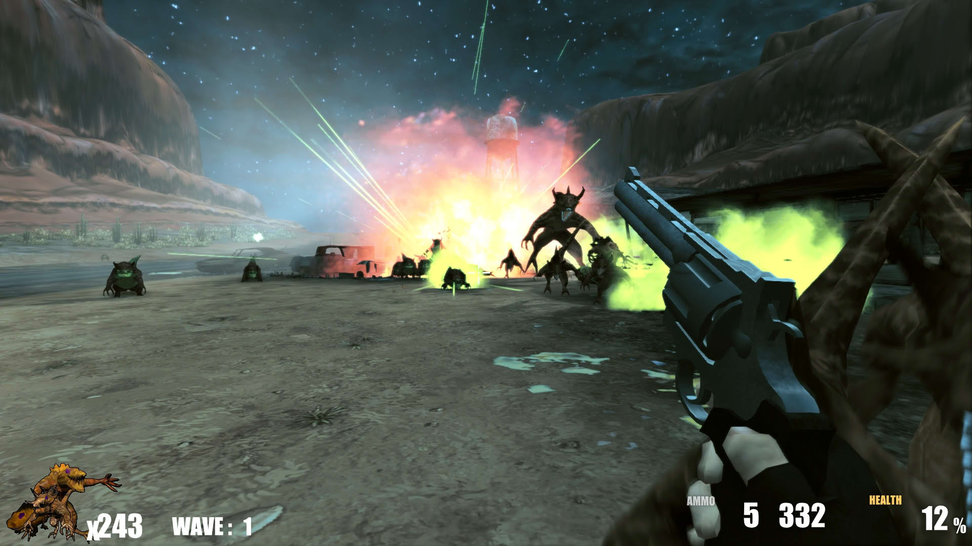 Screenshot for Action Alien : Prelude
