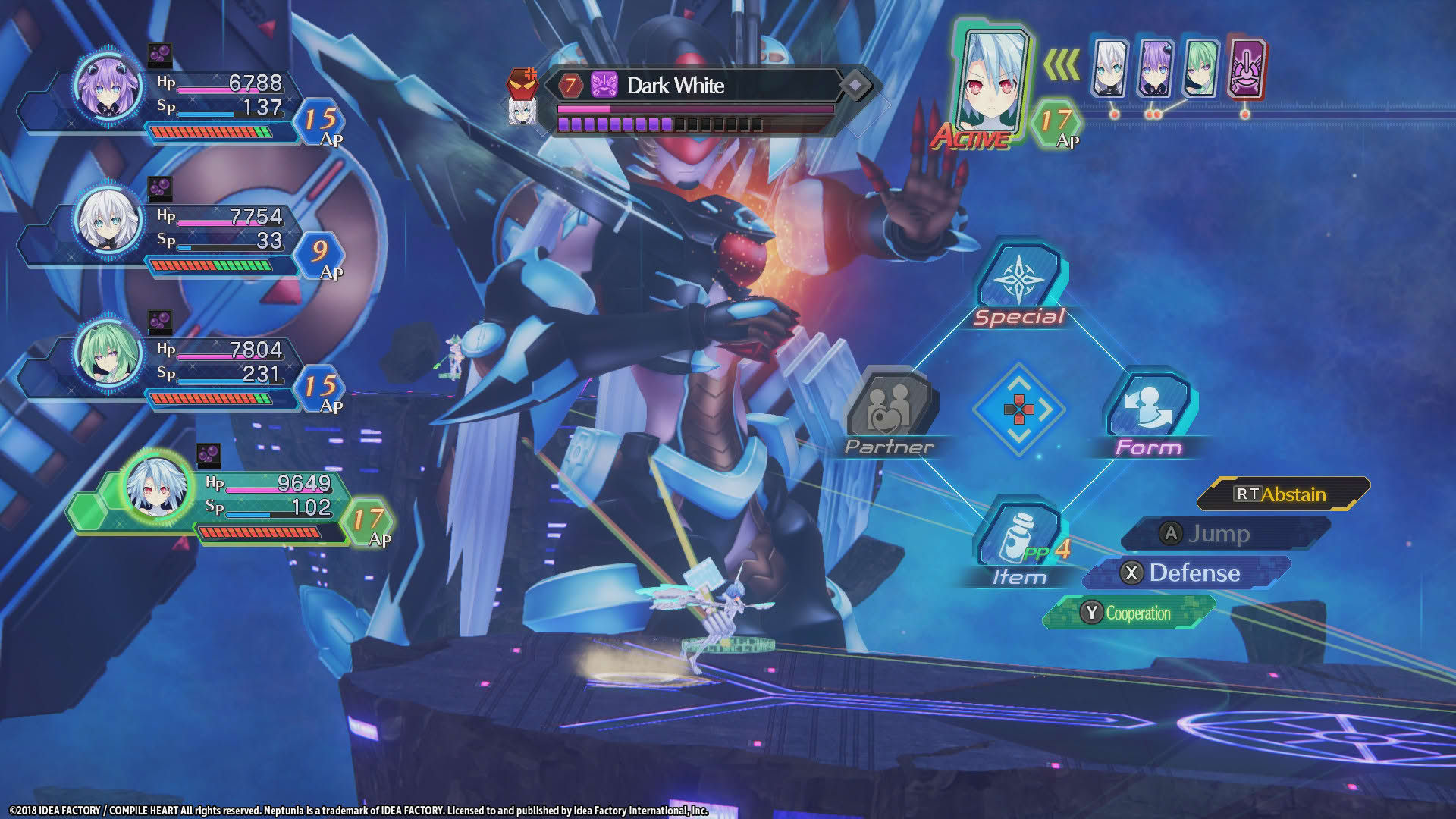 Screenshot for Megadimension Neptunia VIIR