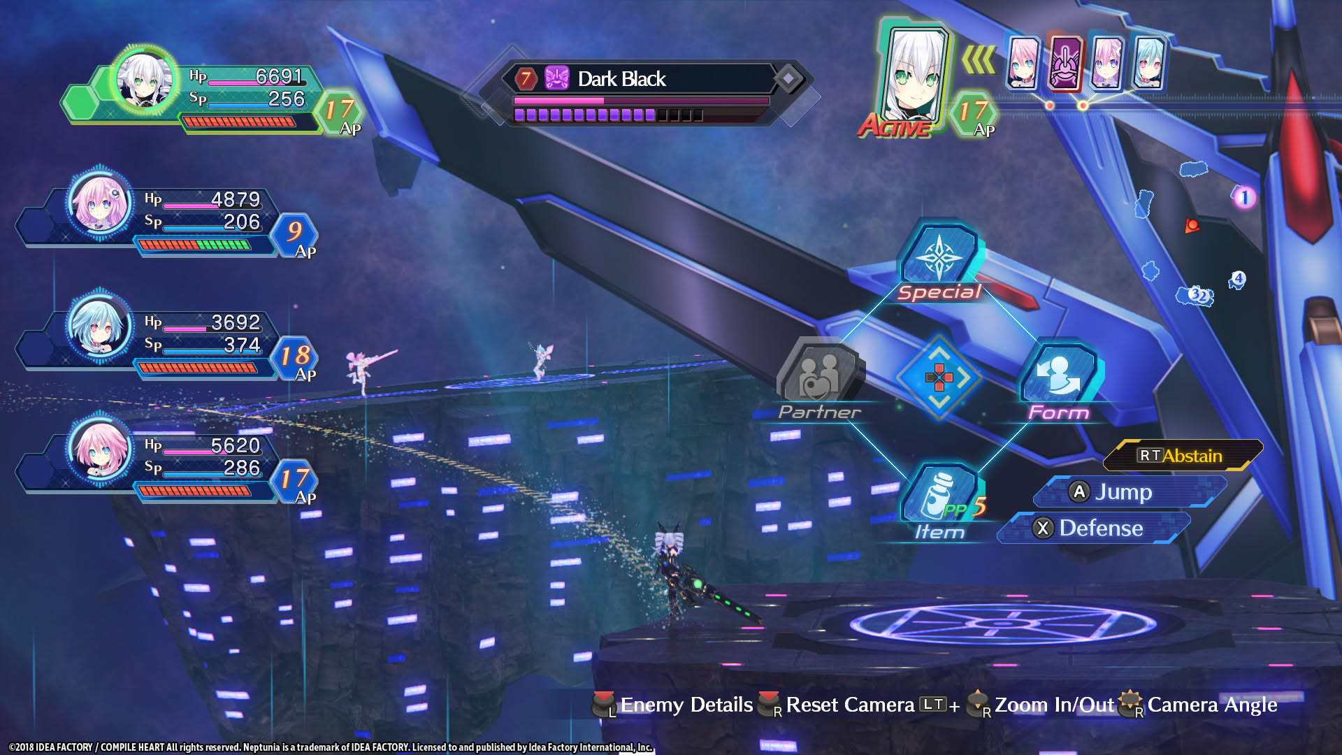 Screenshot for Megadimension Neptunia VIIR