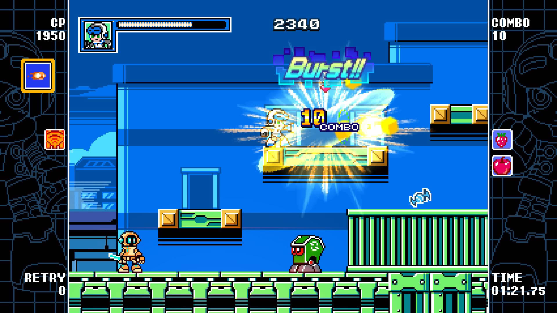 Screenshot for Mighty Gunvolt Burst