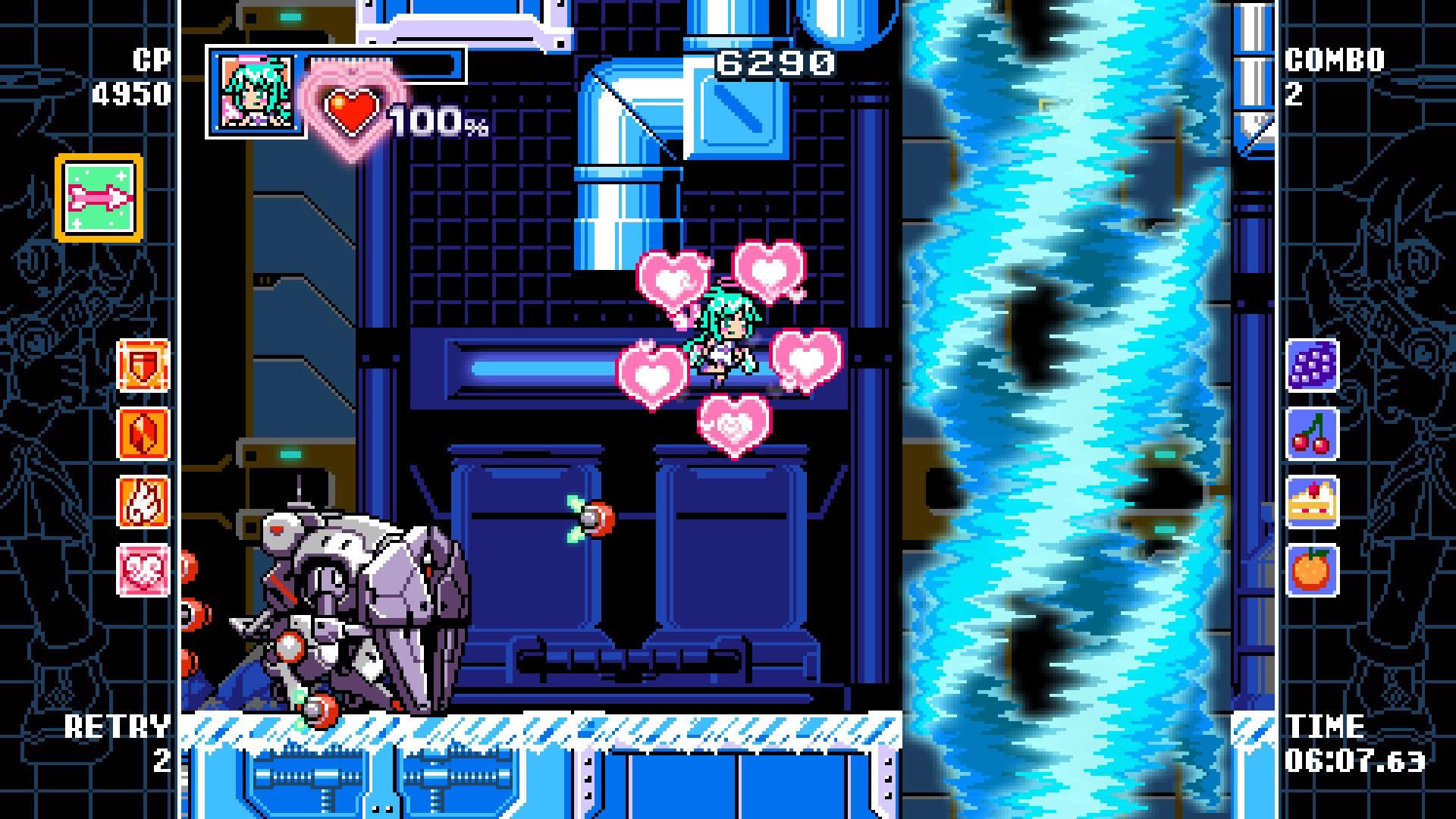 Screenshot for Mighty Gunvolt Burst
