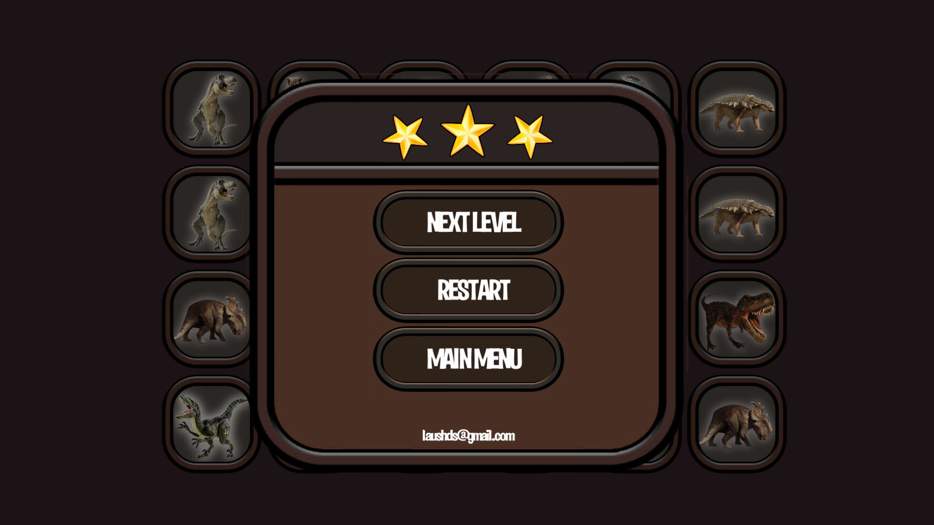 Screenshot for Animals Memory: Dinosaurs