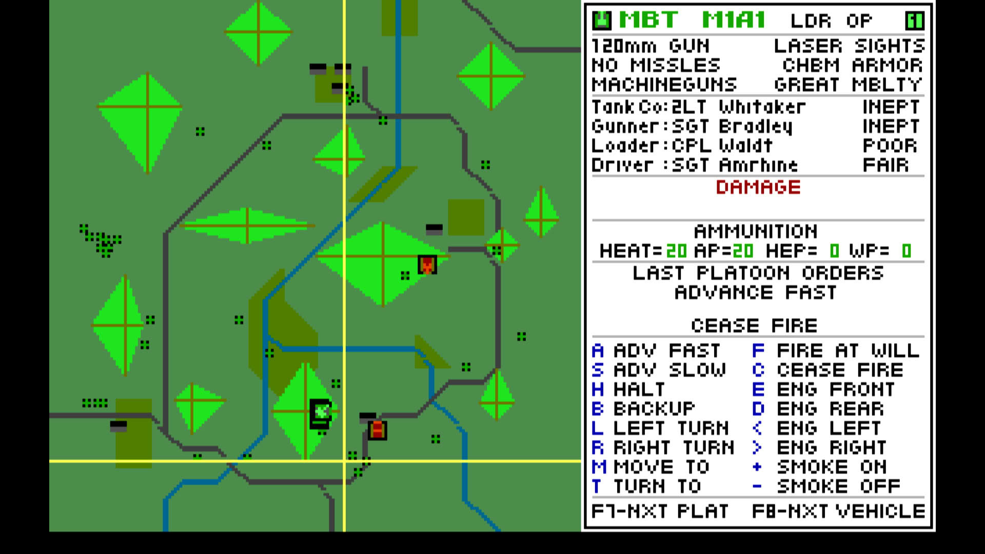 Screenshot for M1 Tank Platoon