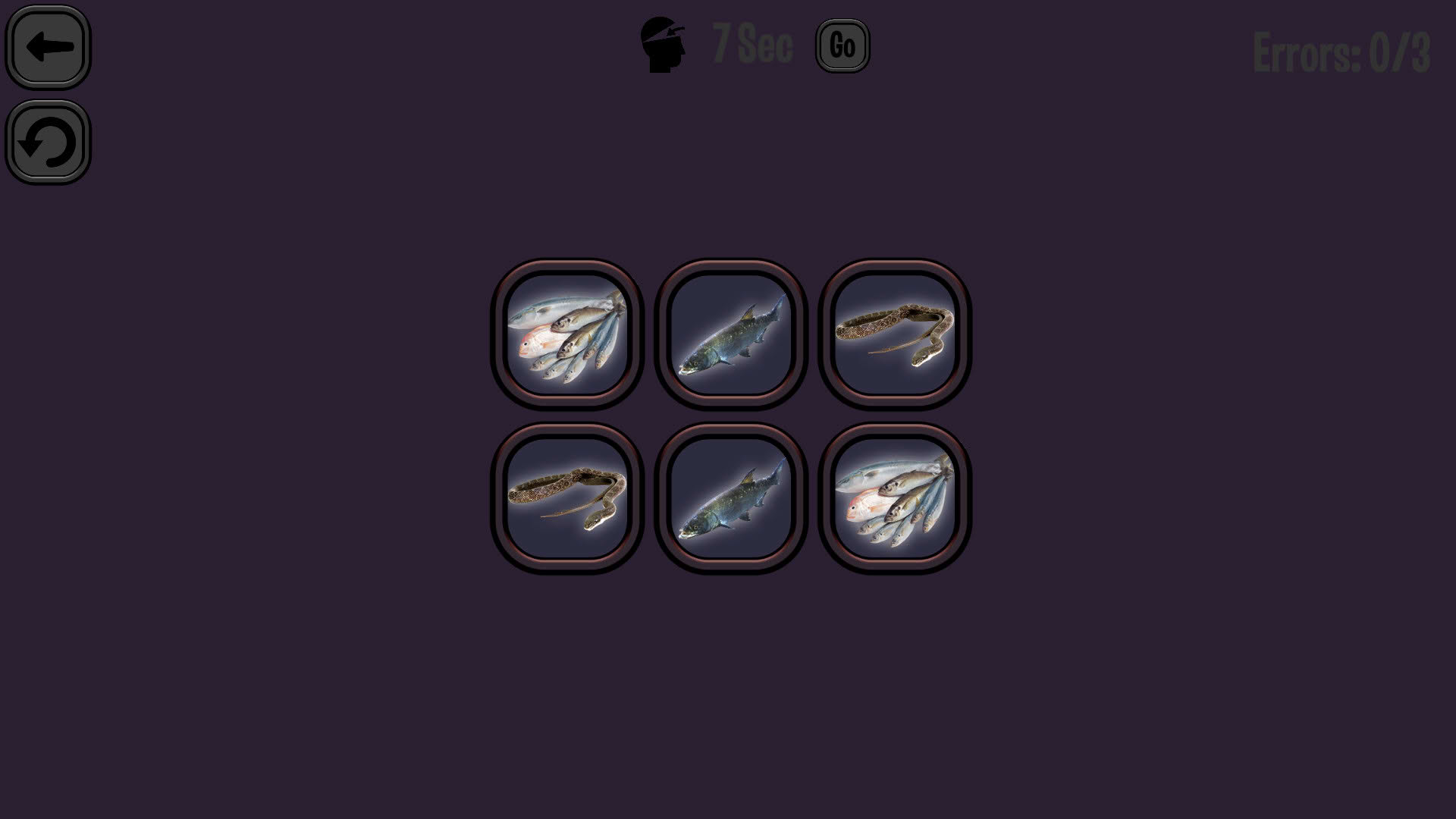 Screenshot for Animals Memory: Underwater Kingdom