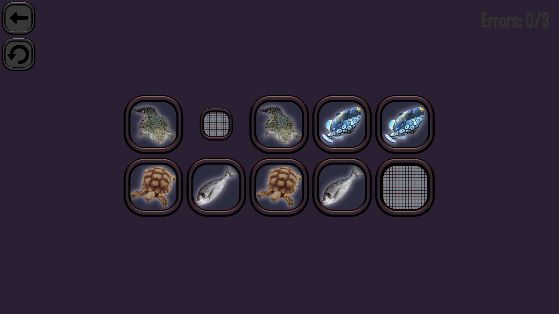 Screenshot for Animals Memory: Underwater Kingdom