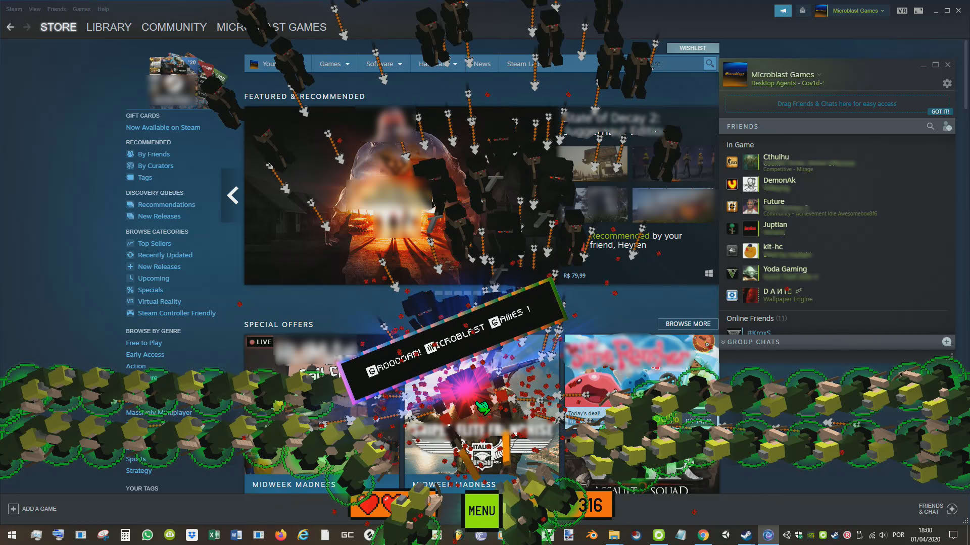 Screenshot for Desktop Agents: Covid-999